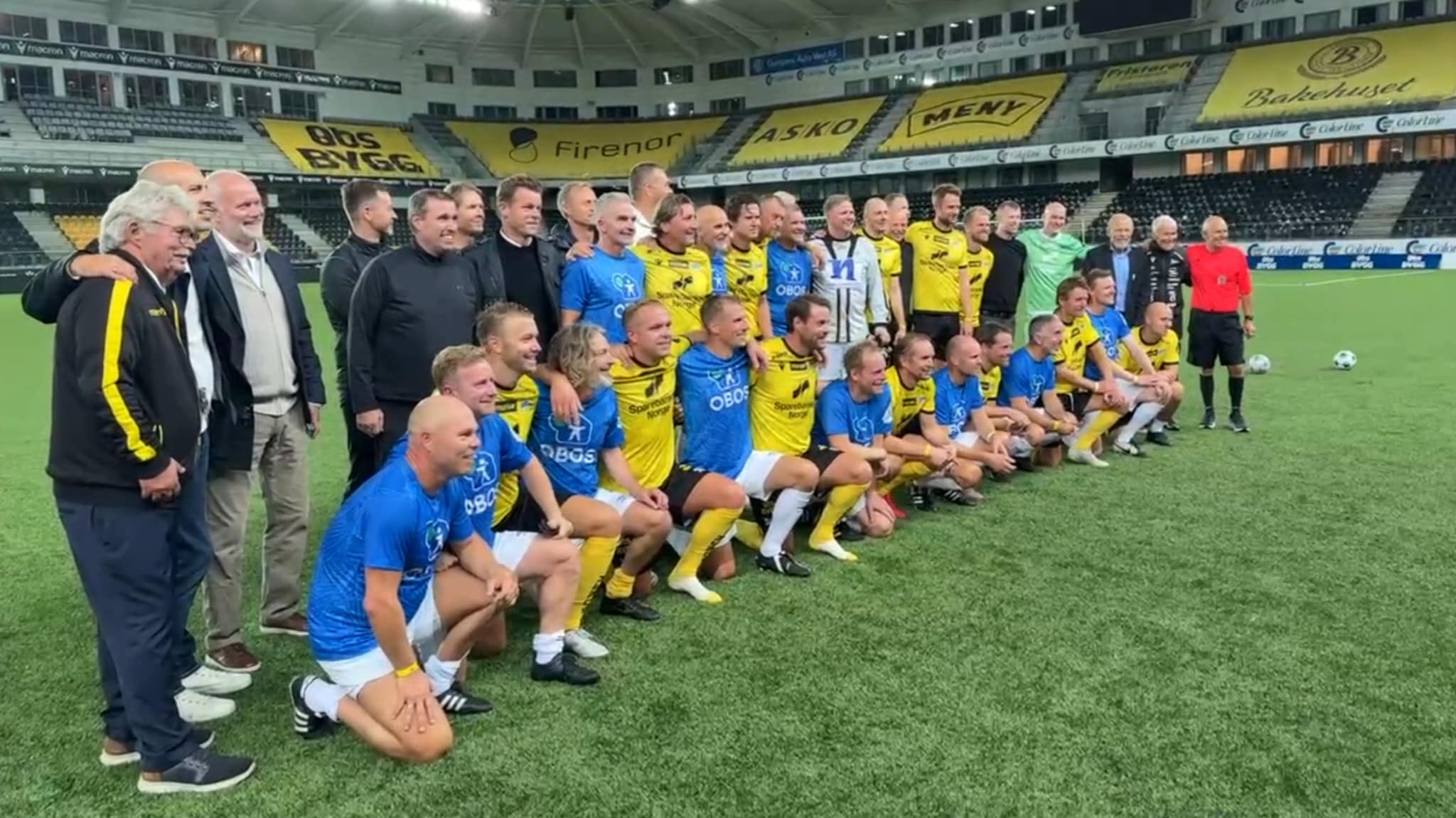 Se showkampen mellom Start 2005 og Start allstars