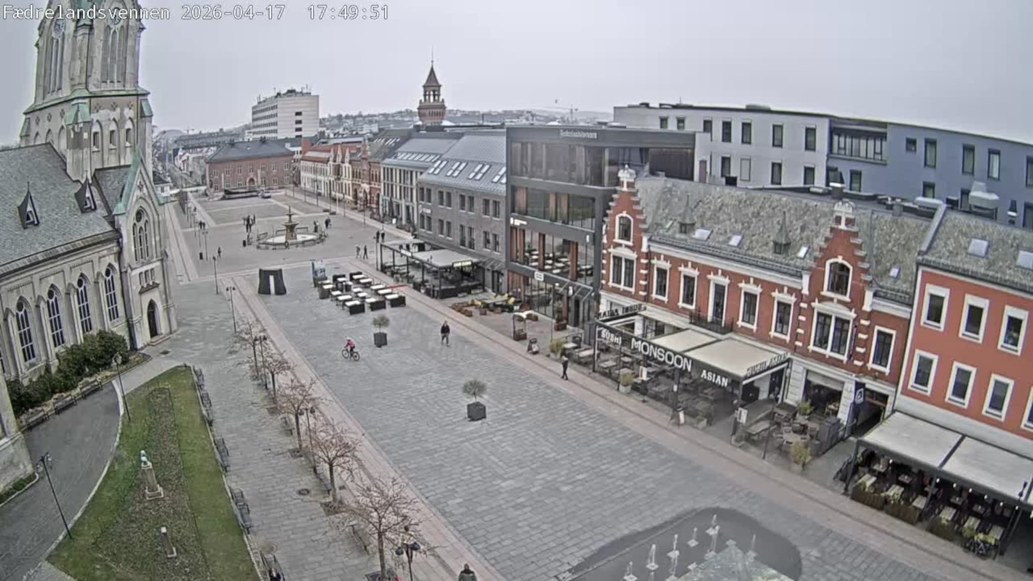 Livekamera Torvet i Kristiansand