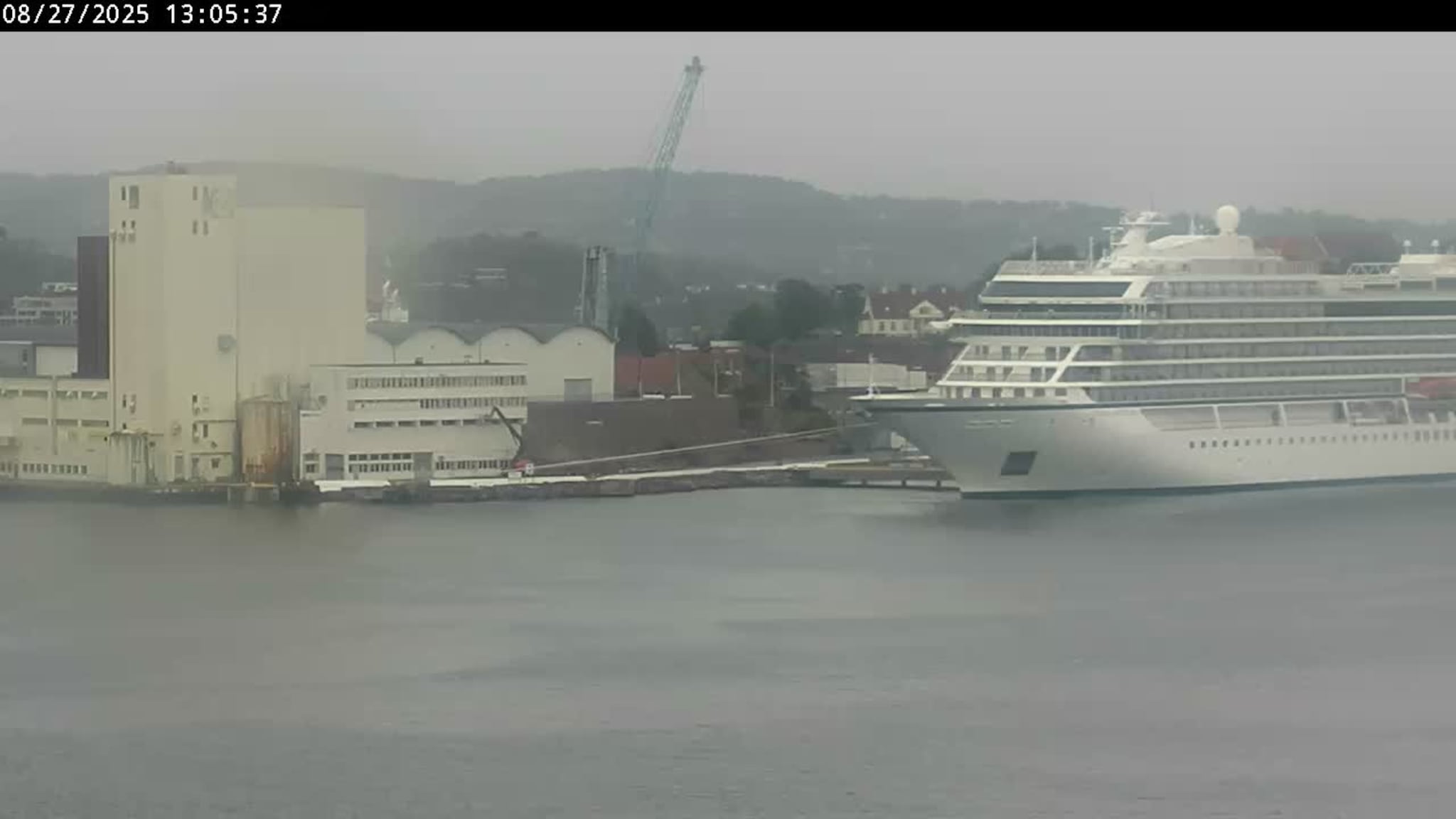 Livekamera over Kristiansand havn
