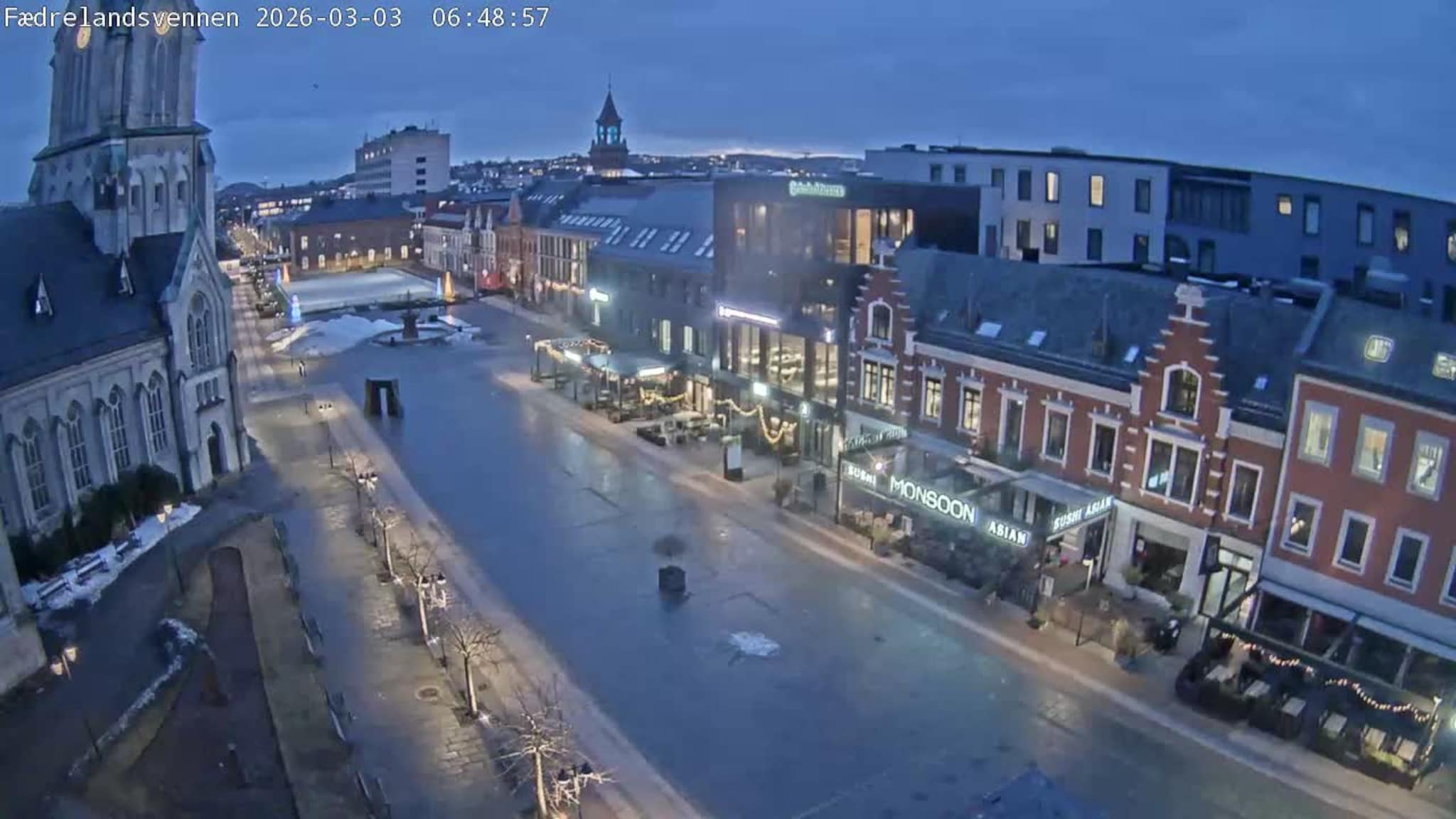 Livekamera Torvet i Kristiansand