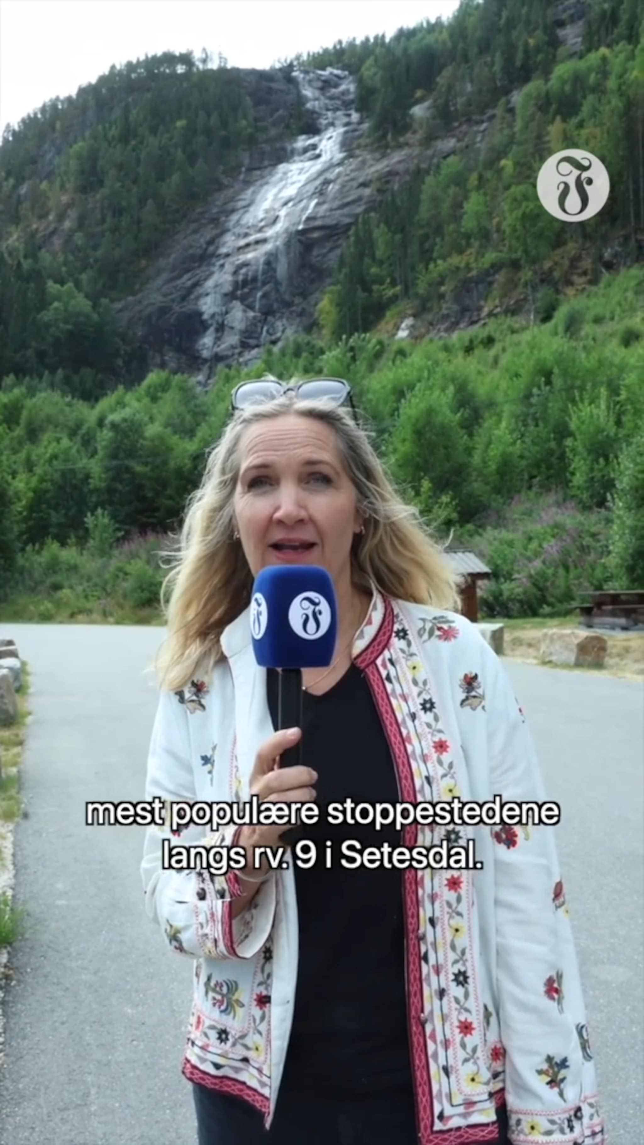 Reiårfossen er tørr: – De blir skuffa