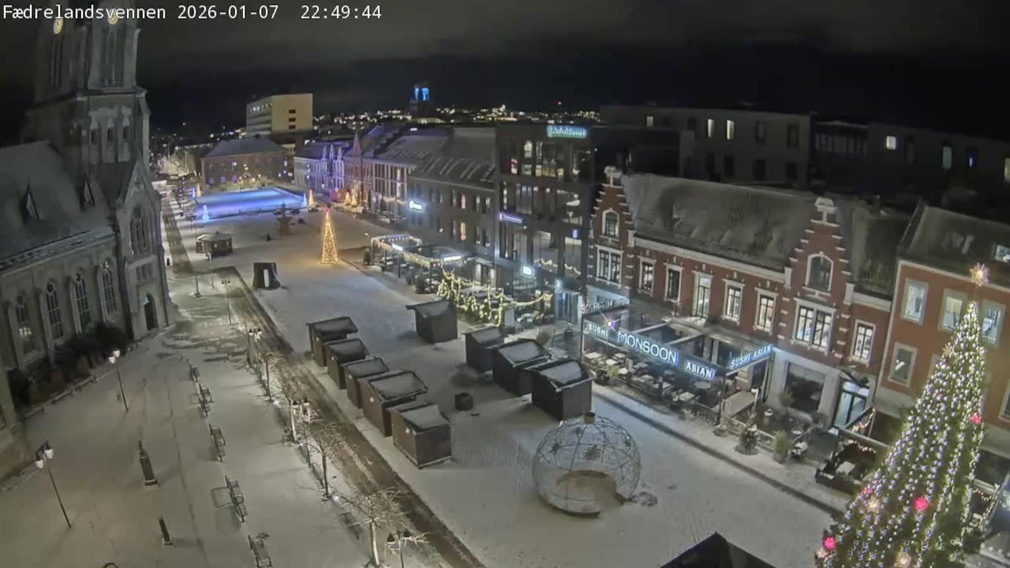 Livekamera Torvet i Kristiansand