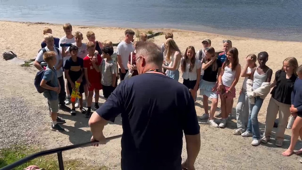 «Ferdig på barneskulen. Tusen takk! God sommer»