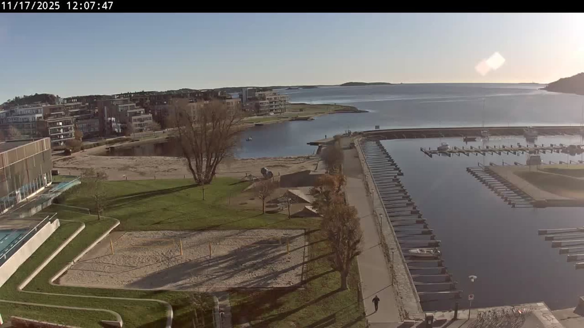 Livekamera Bystranda i Kristiansand