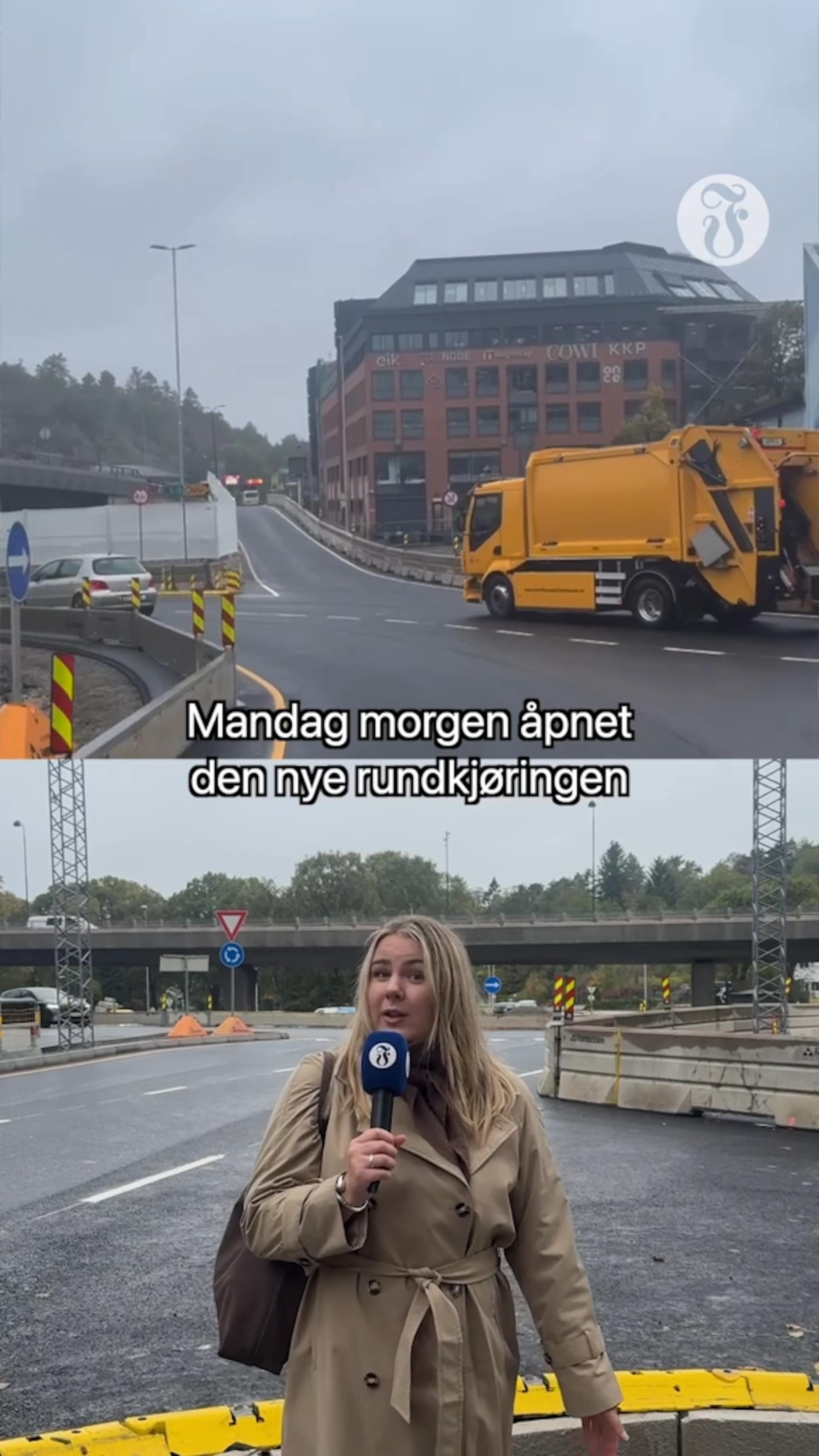 Ny rundkjøring er en av landets største