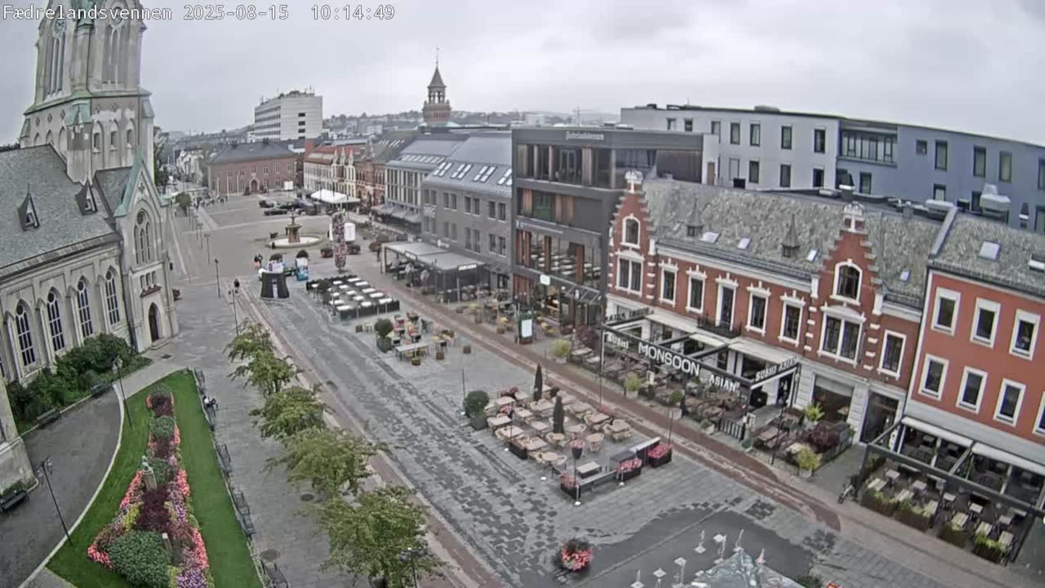 Livekamera Torvet i Kristiansand