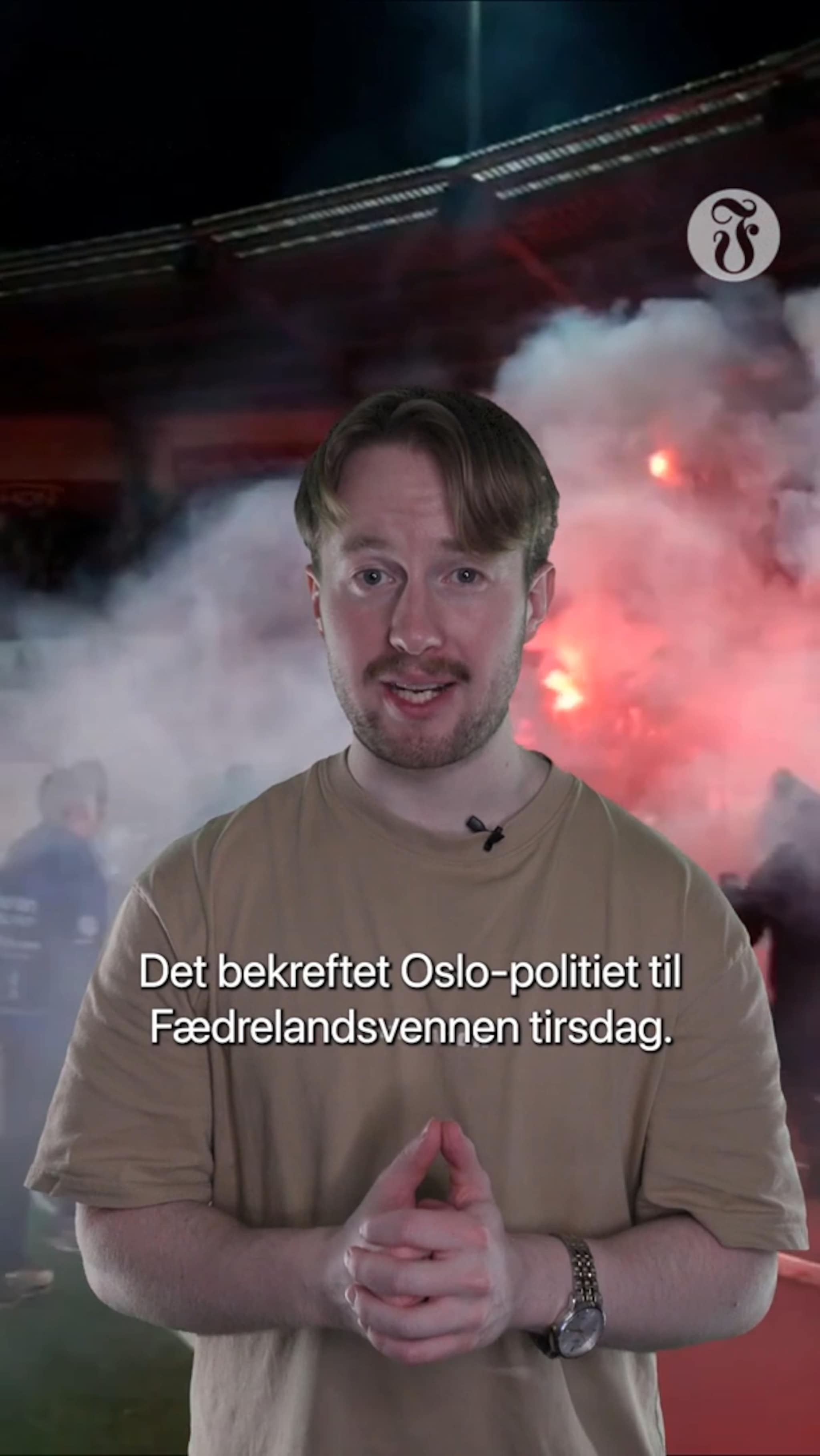 Brukte tåregass mot supportere