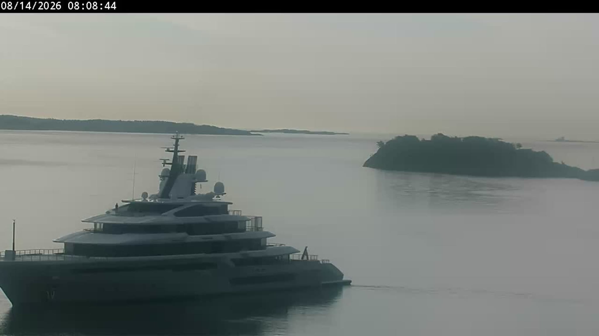 Livekamera over Kristiansand havn