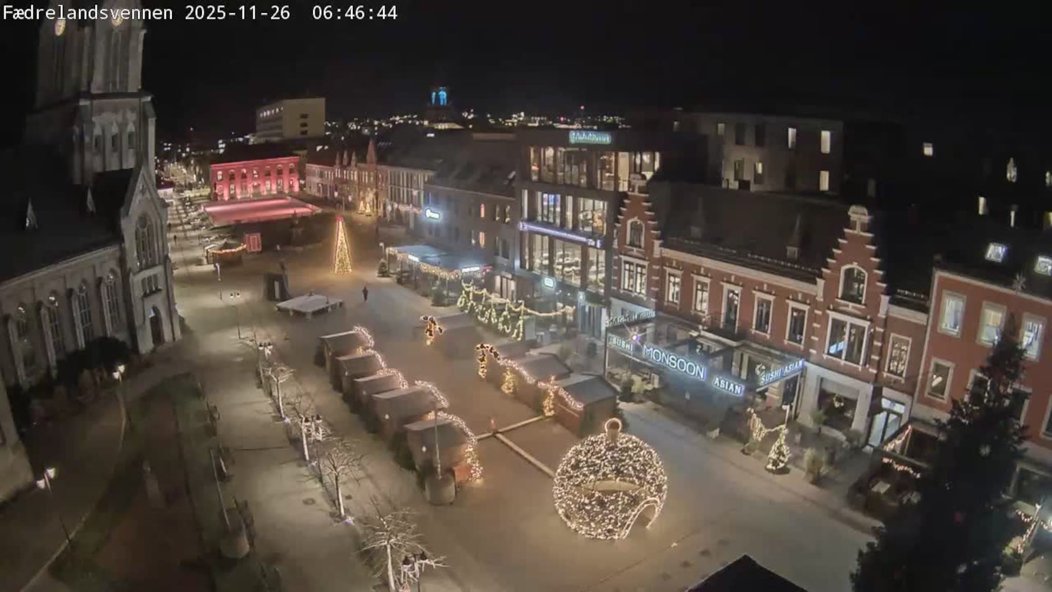 Livekamera Torvet i Kristiansand