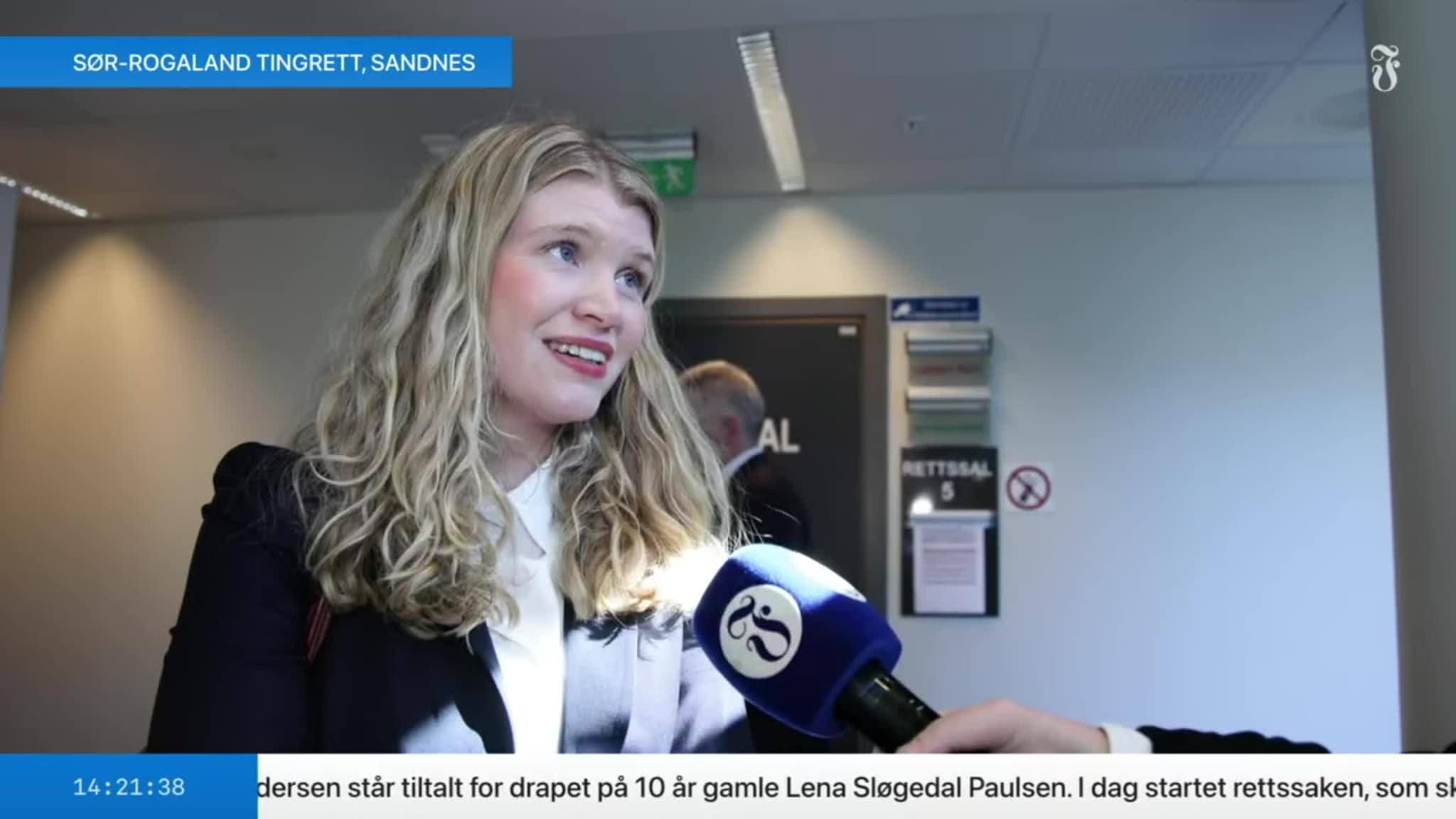Celine Krogh Fornes etter dag 1 i retten