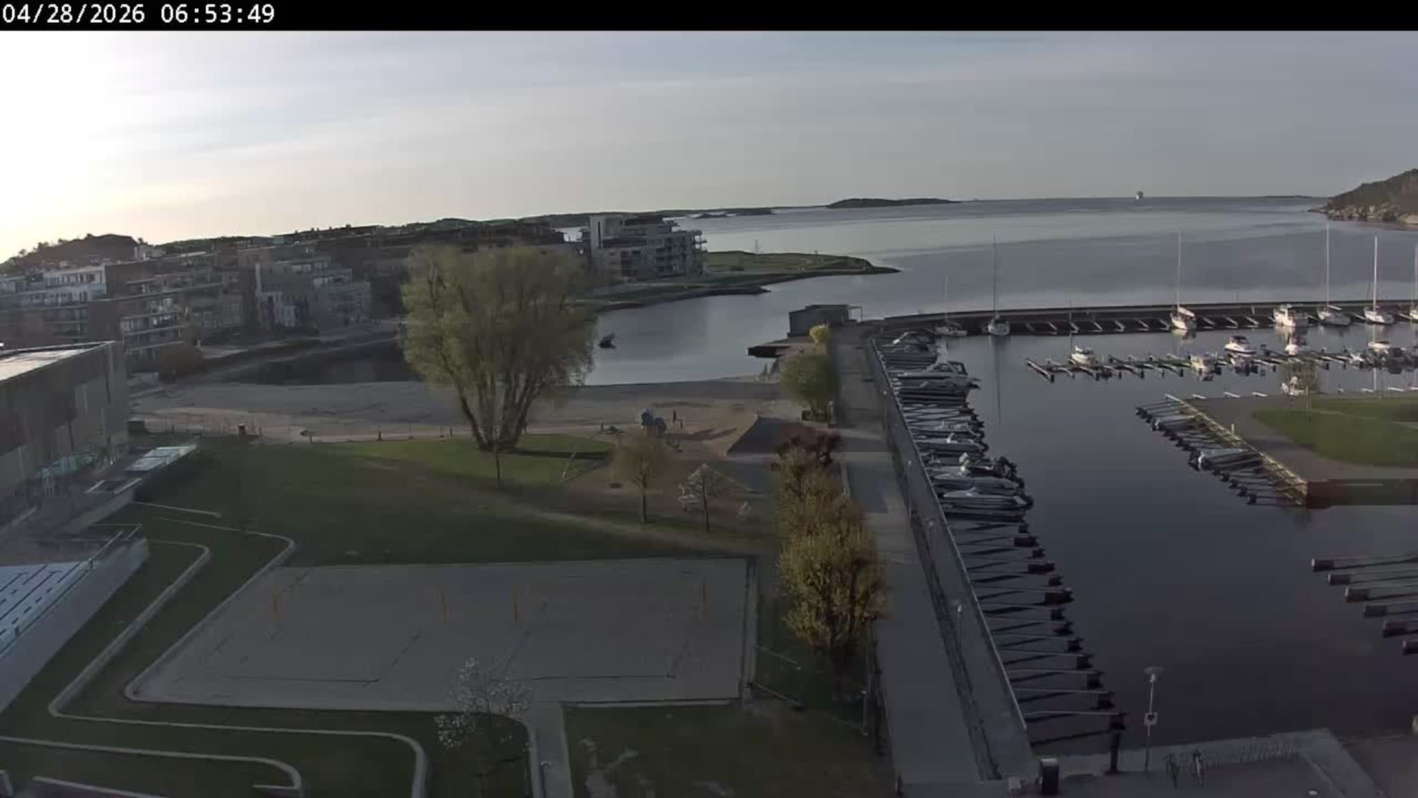 Livekamera Bystranda i Kristiansand