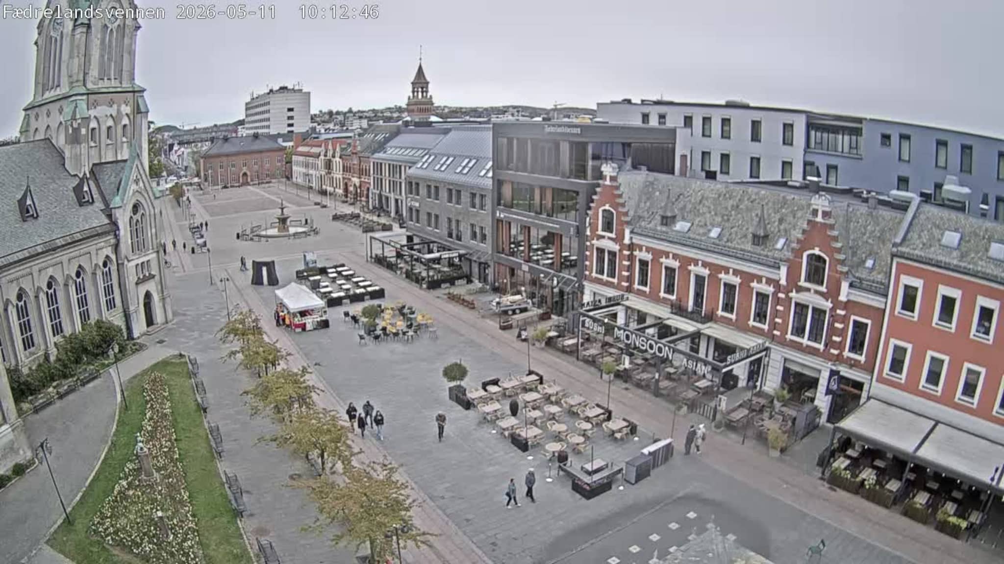 Livekamera Torvet i Kristiansand