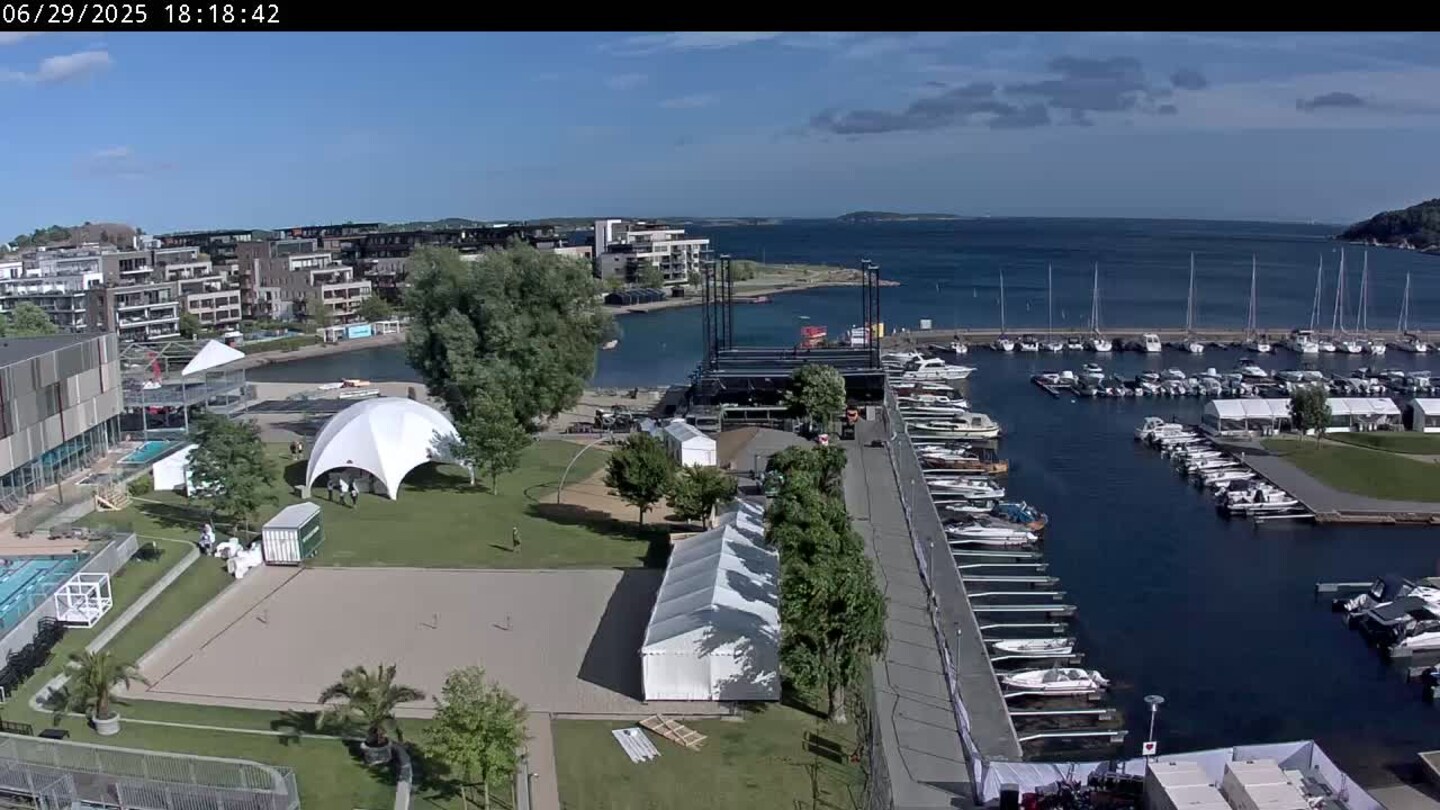 Livekamera Bystranda i Kristiansand