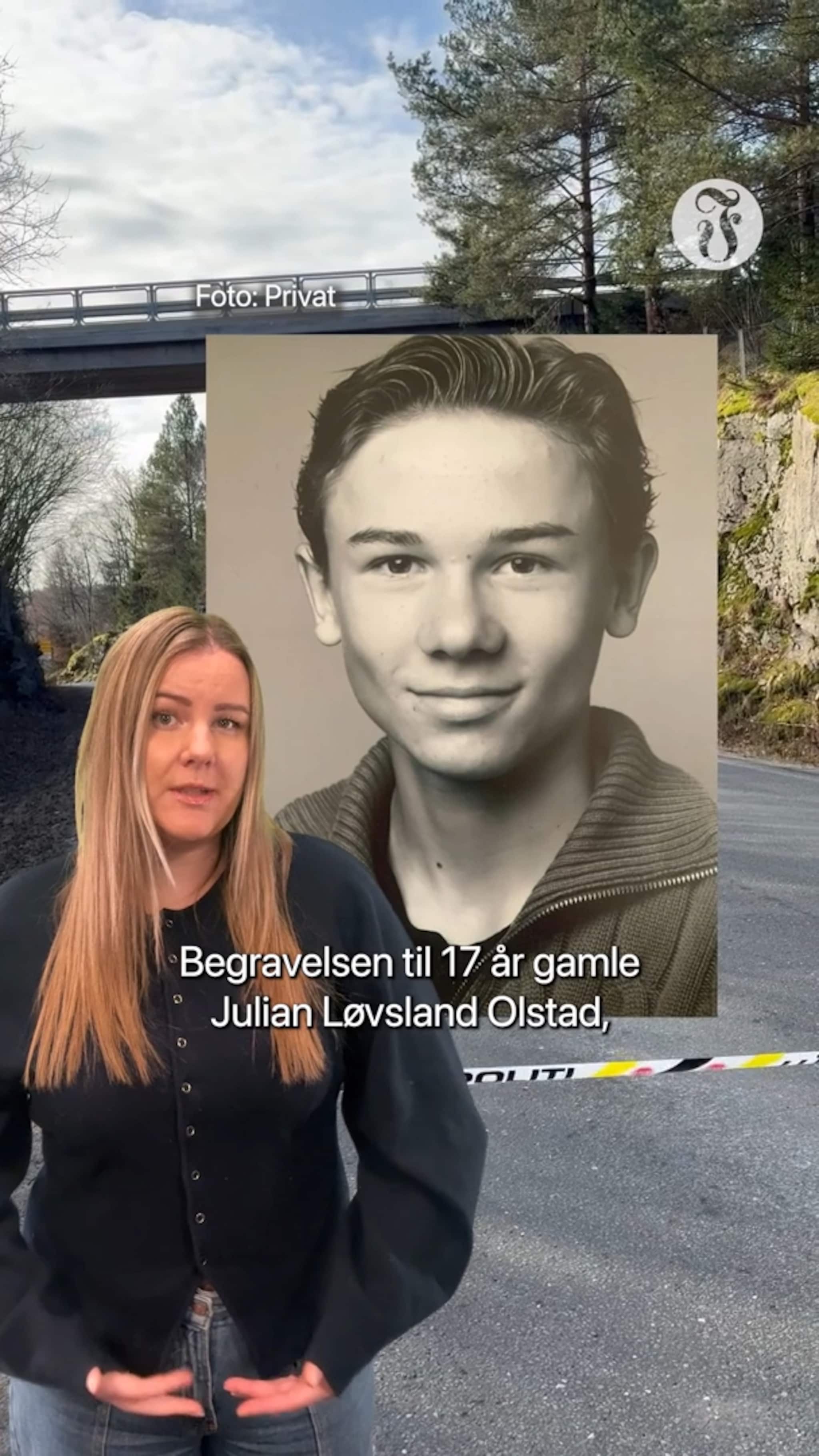 Julian (17) begraves i Flekkerøyhallen