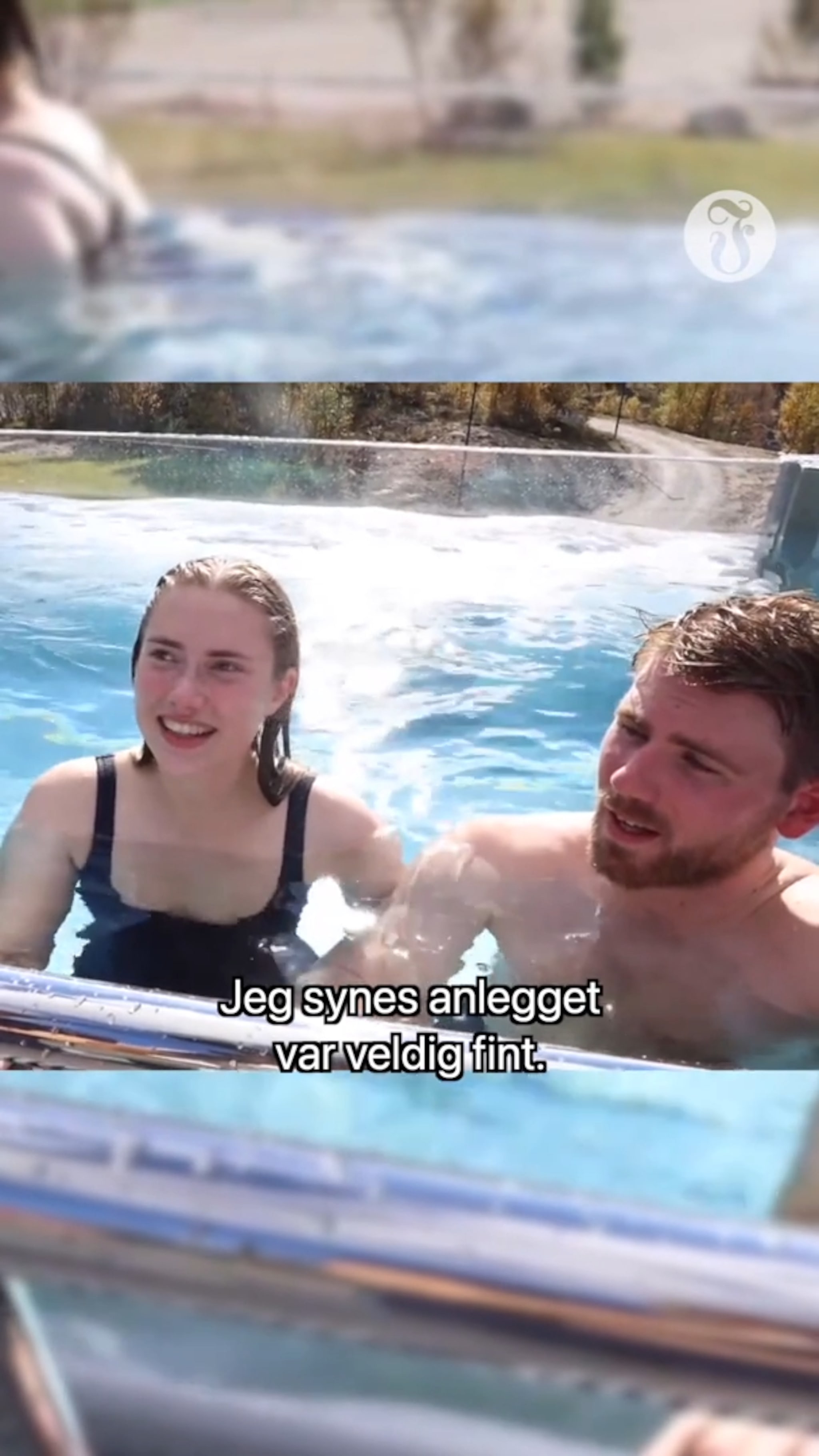 Åpnet nytt badeanlegg: - Utrolig