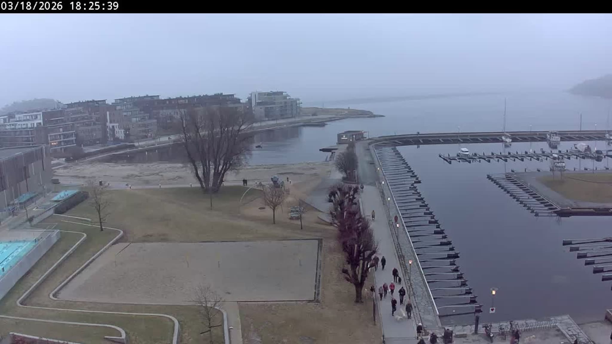 Livekamera Bystranda i Kristiansand