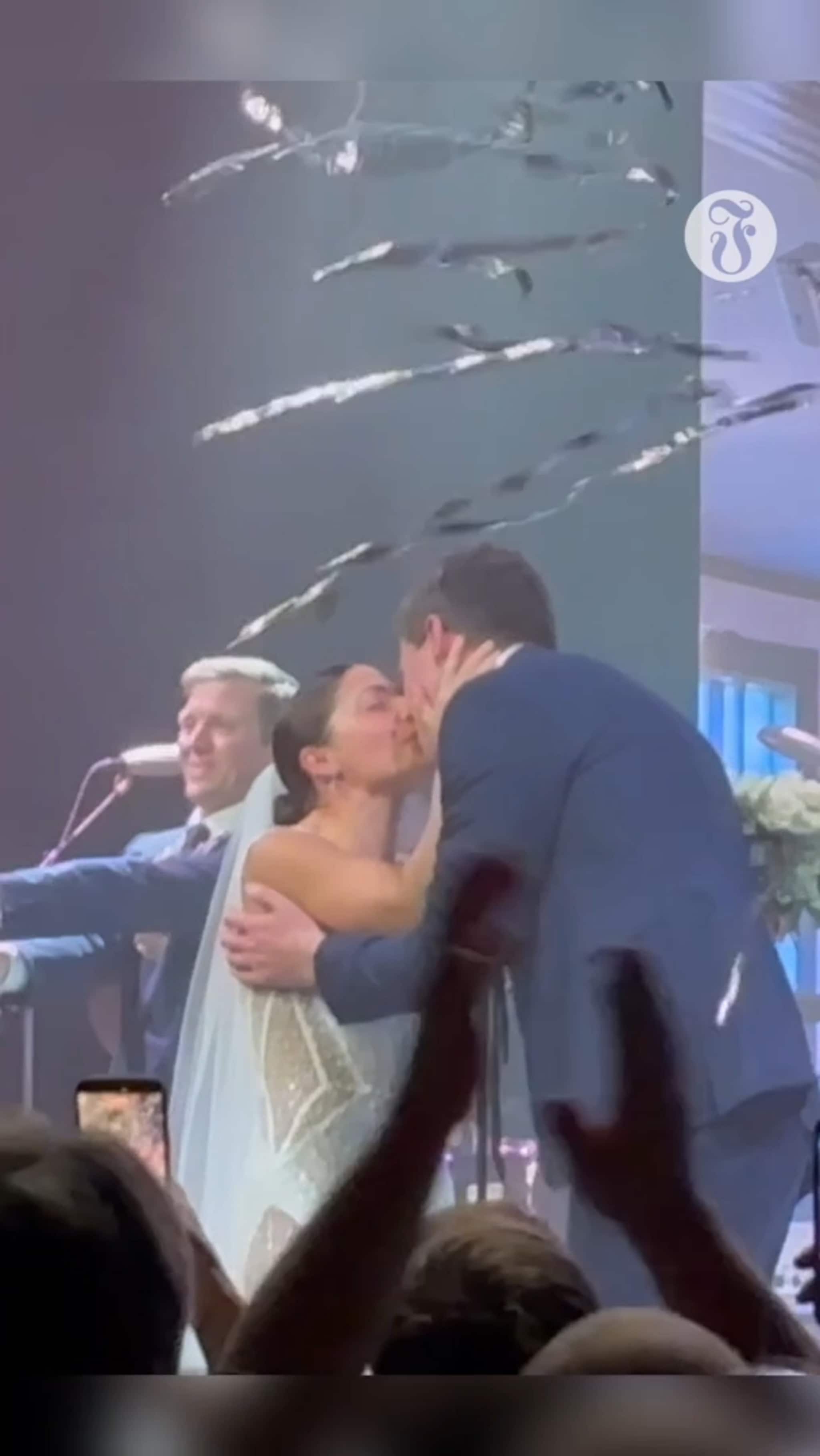 Overrasket: Giftet seg under liveshow