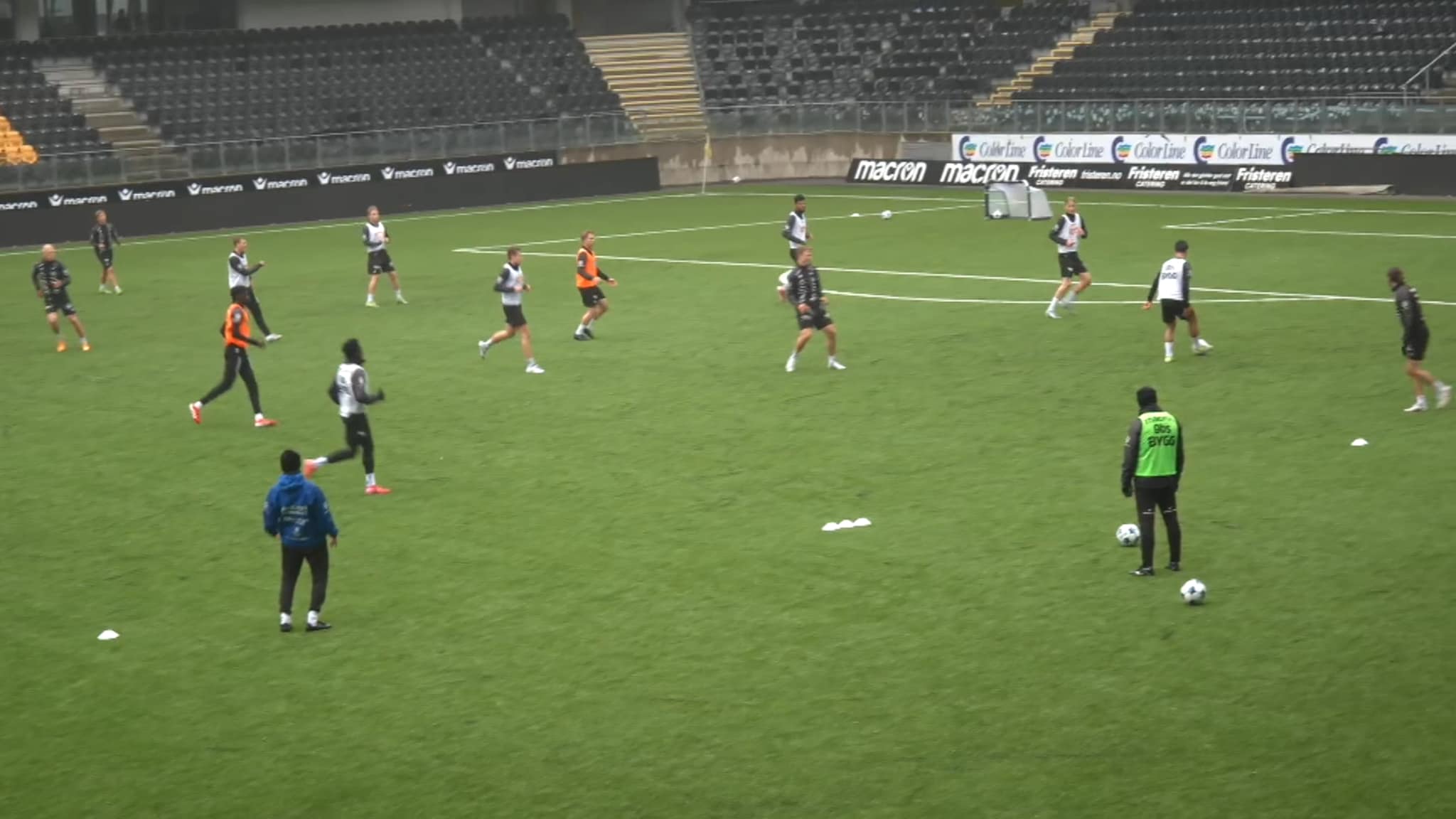 Sending: Trening før seriestart