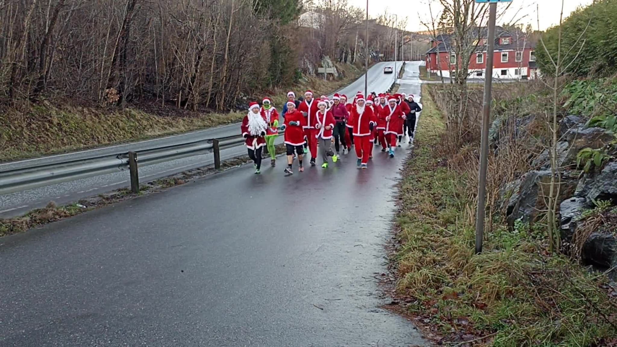 Vågsbygd Runners med julemaraton for 12 gang 2