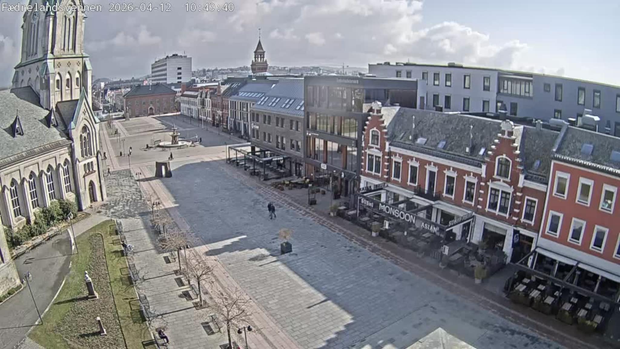 Livekamera Torvet i Kristiansand