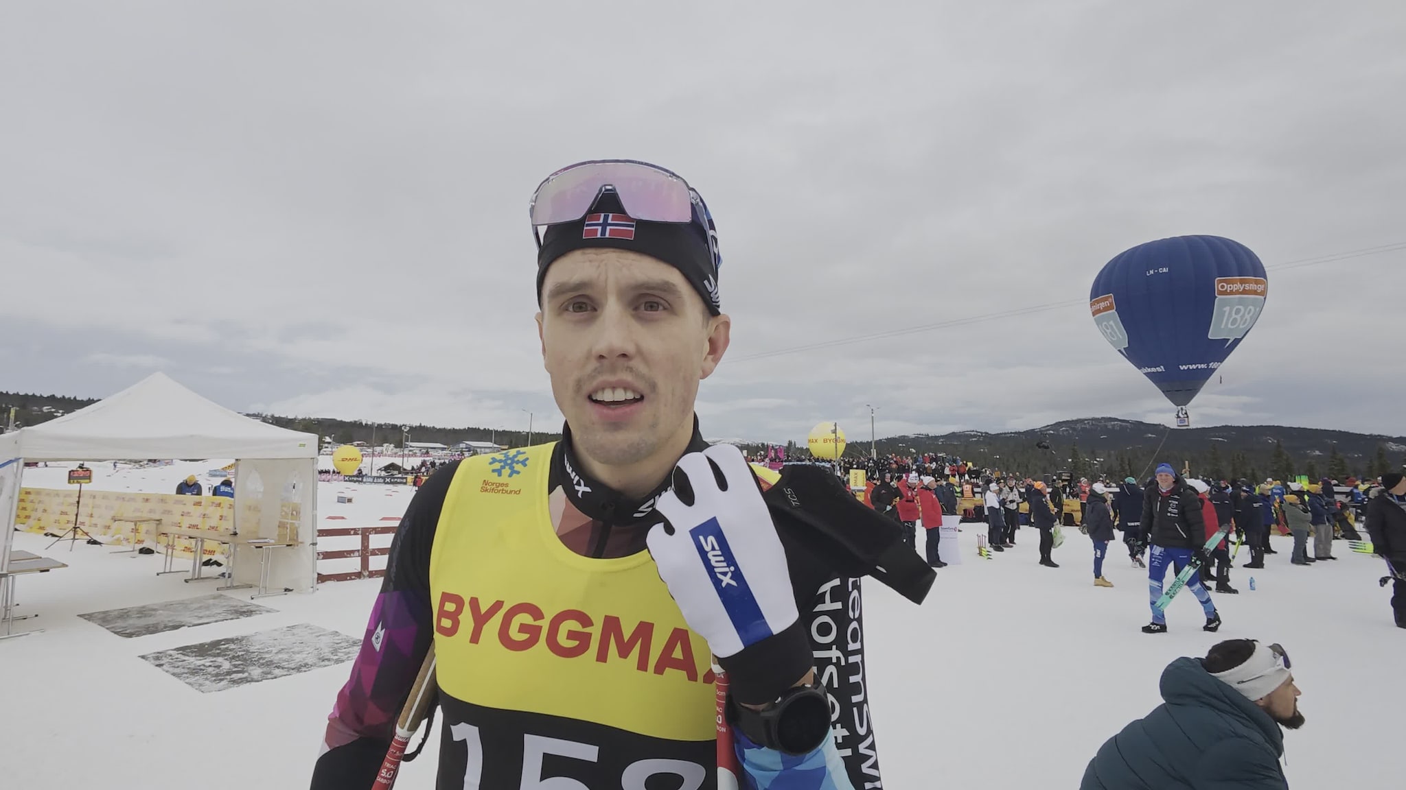 Sondre Ramse på Beitostølen lørdag