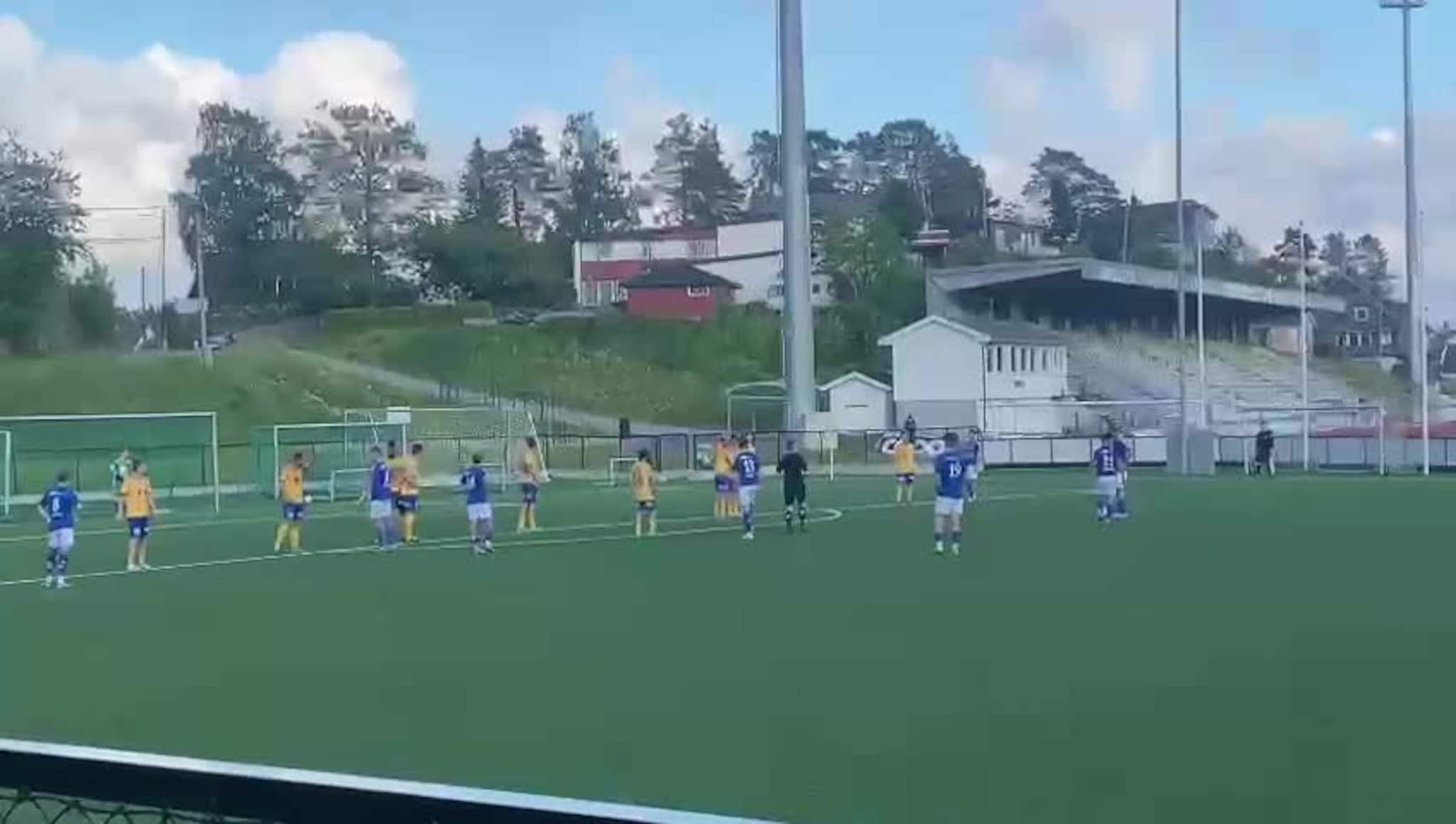 Dardan Dreshaj scoret hat-trick for Trauma mot Jerv 2