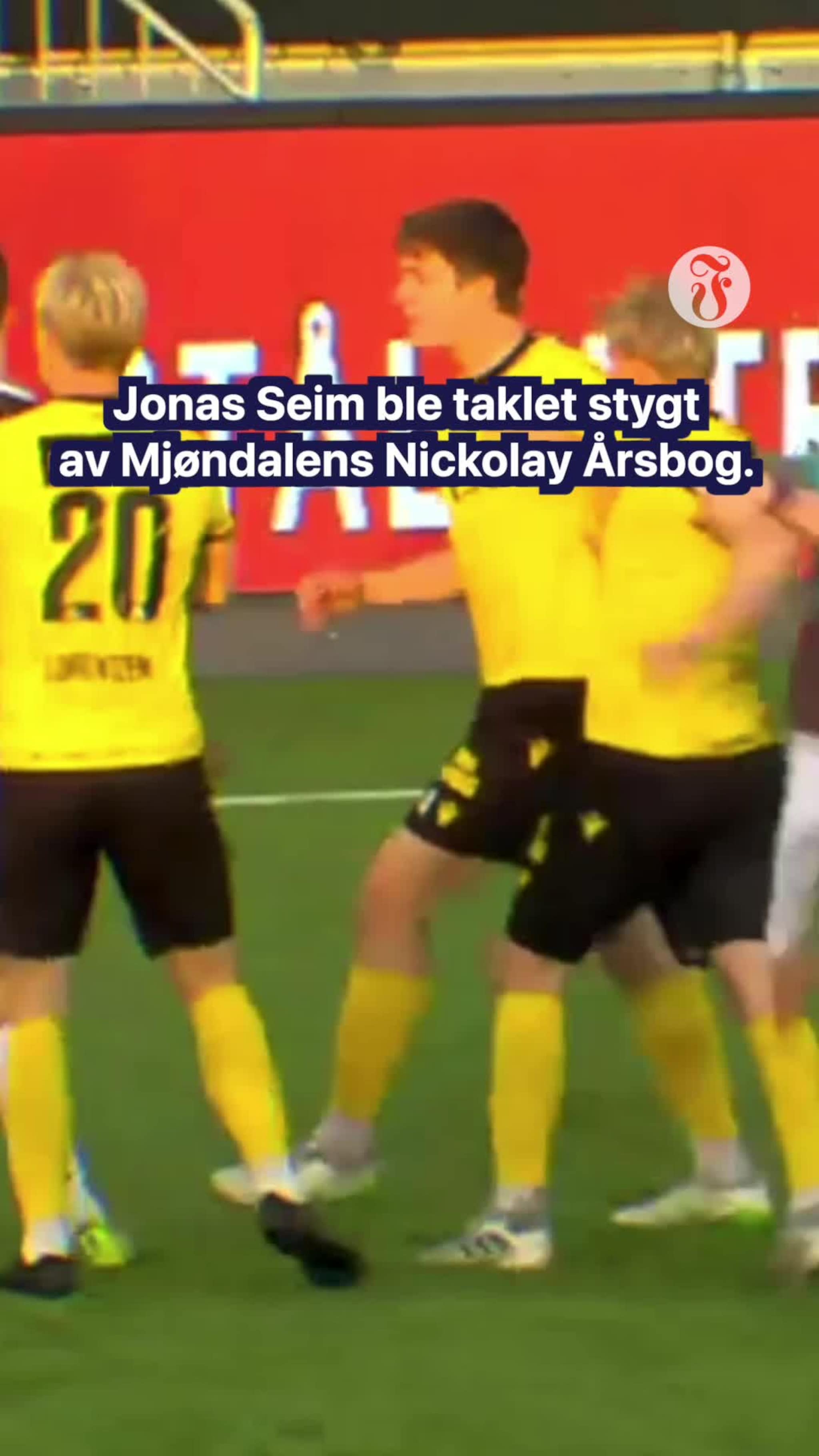 Skulle Mjøndalen hatt rødt kort her?