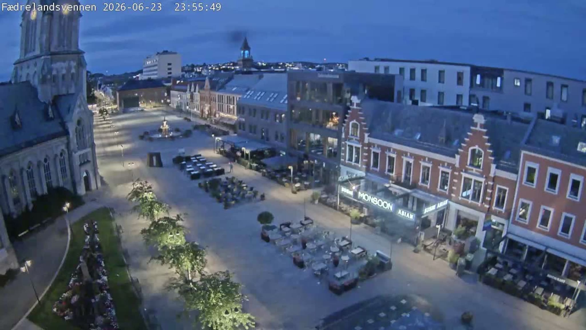 Livekamera Torvet i Kristiansand