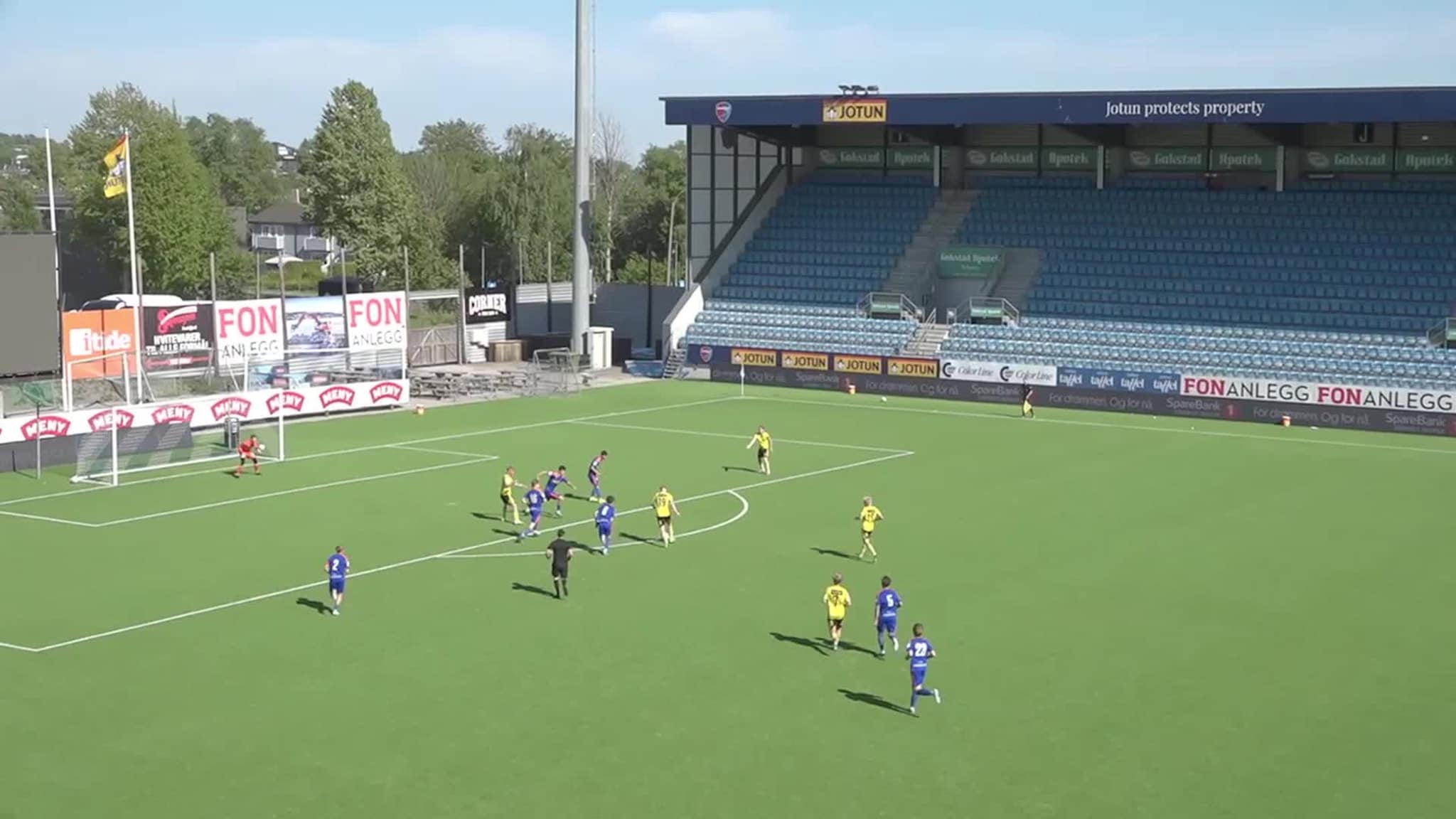 Sandefjord Fotball 2-Start 2 høydepunkter fra kampen