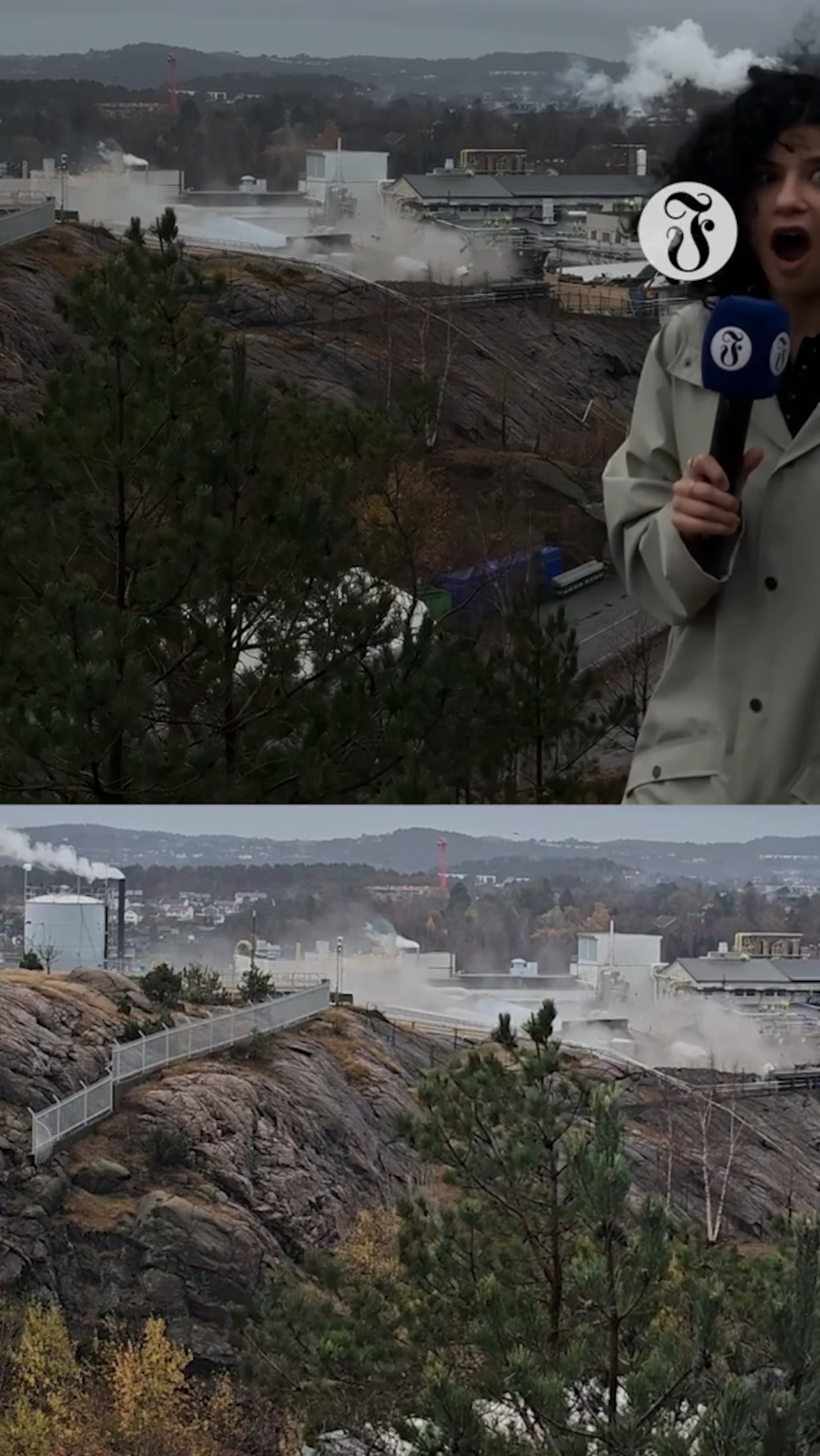 Her faller landemerket