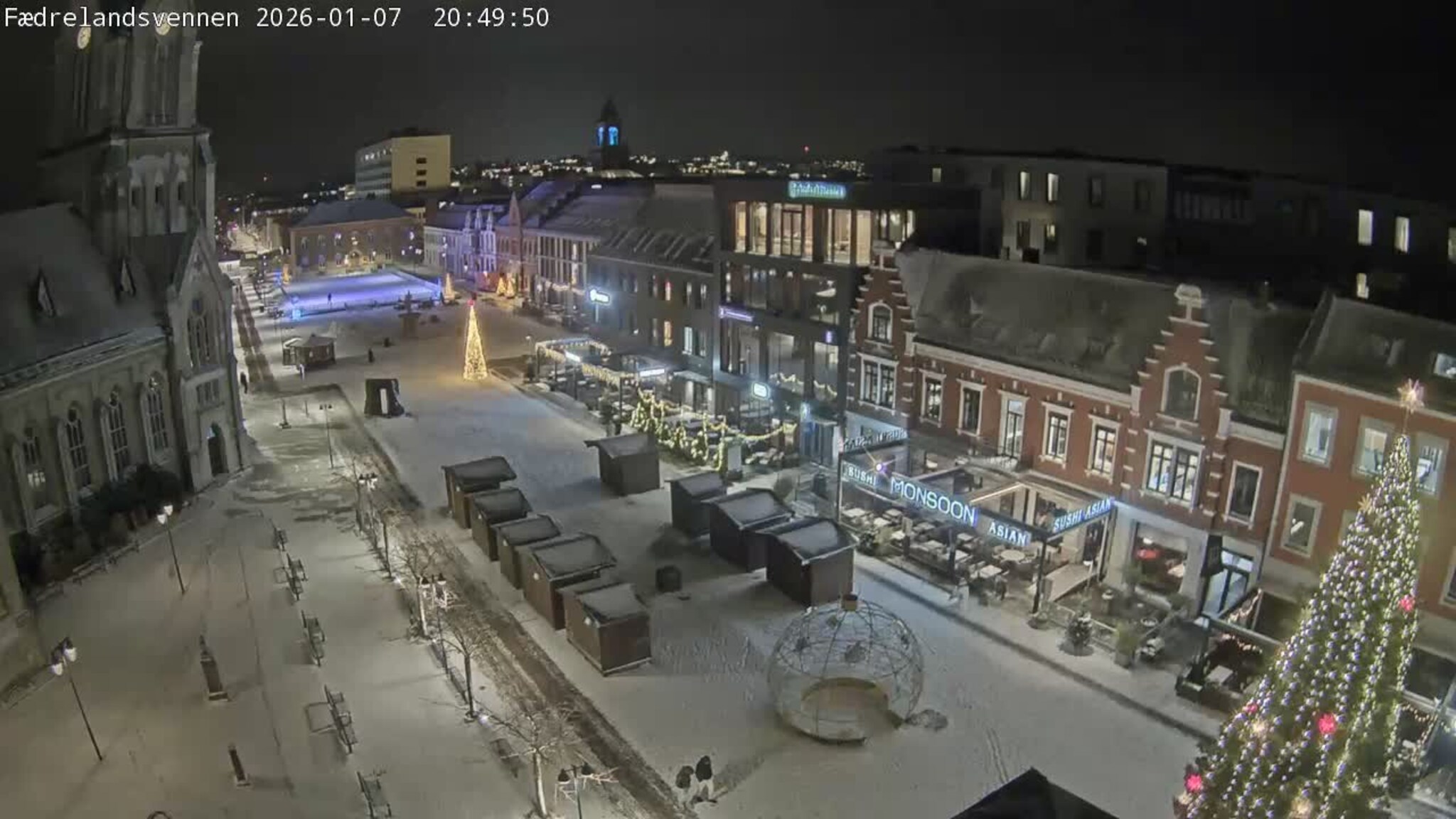 Livekamera Torvet i Kristiansand