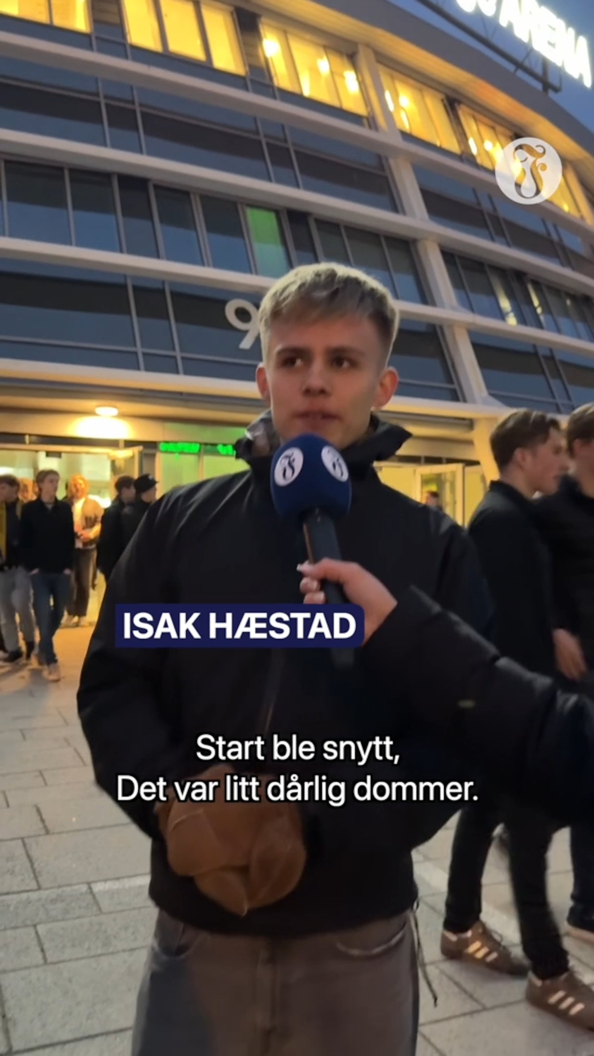 Publikums dom: - Start ble robba.