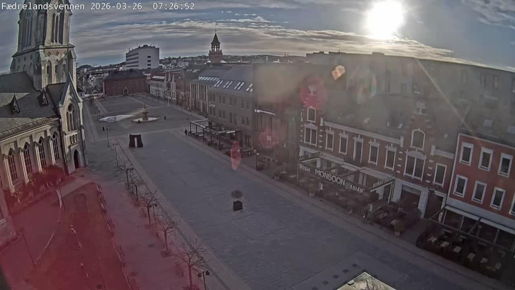 Livekamera Torvet i Kristiansand