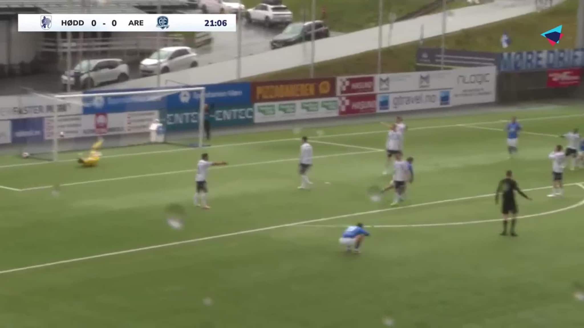 Hødd-Arendal høydepunkter fra kampen