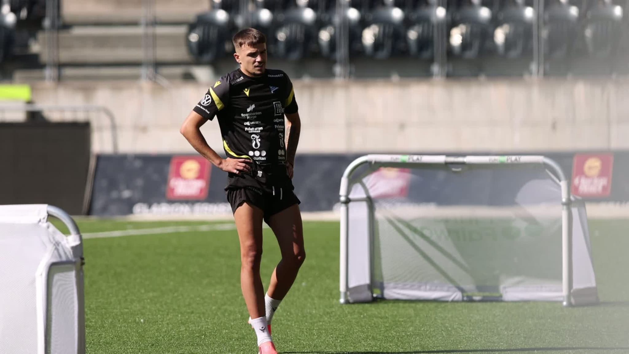 Nikola Jojic på Start-trening fredag