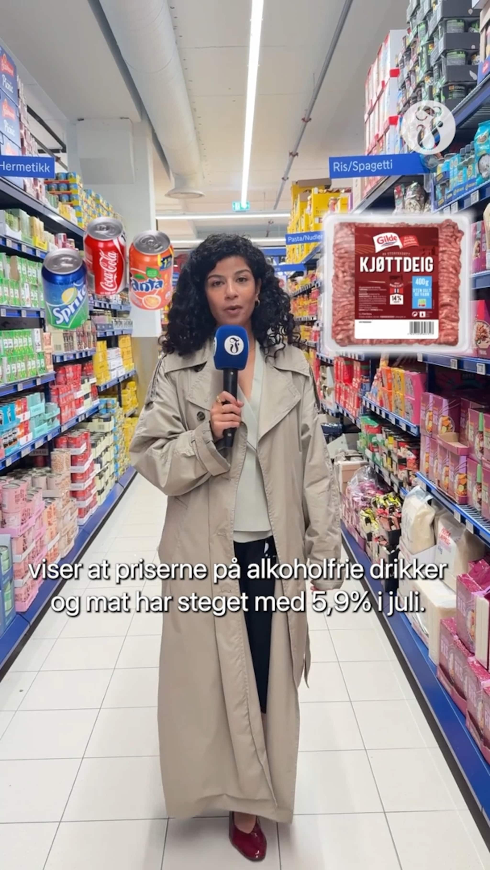 Økte matpriser:  – Det blir vanskeligere å spare penger
