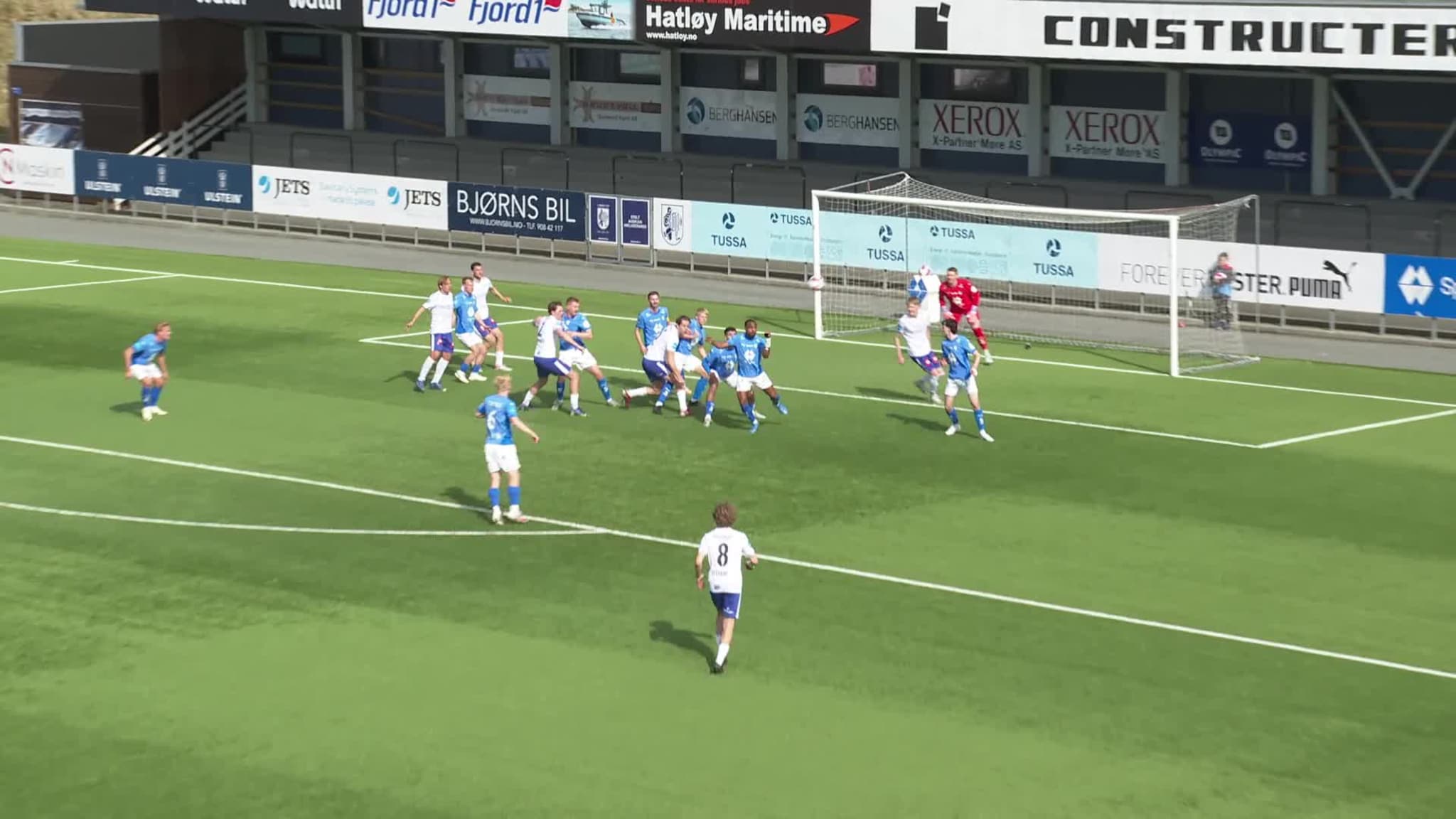 Hødd-Fløy høydepunkter fra kampen