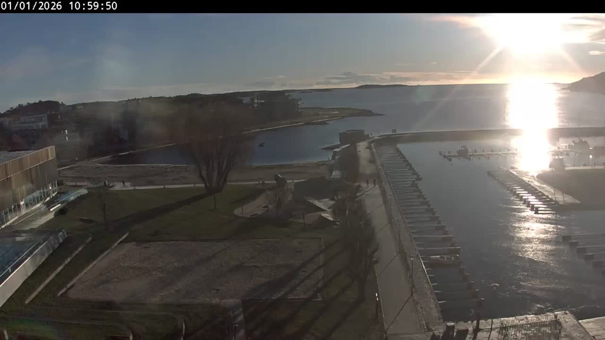 Livekamera Bystranda i Kristiansand