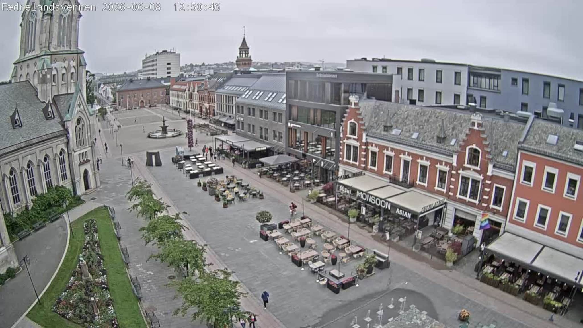 Livekamera Torvet i Kristiansand