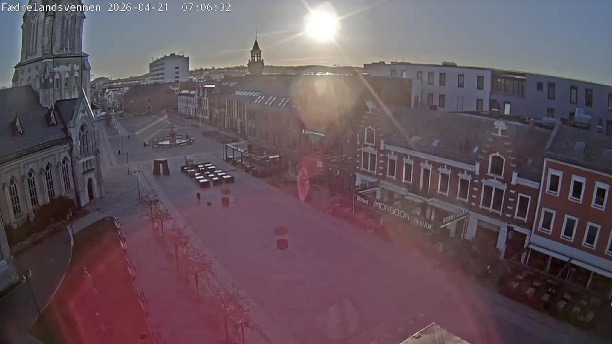 Livekamera Torvet i Kristiansand