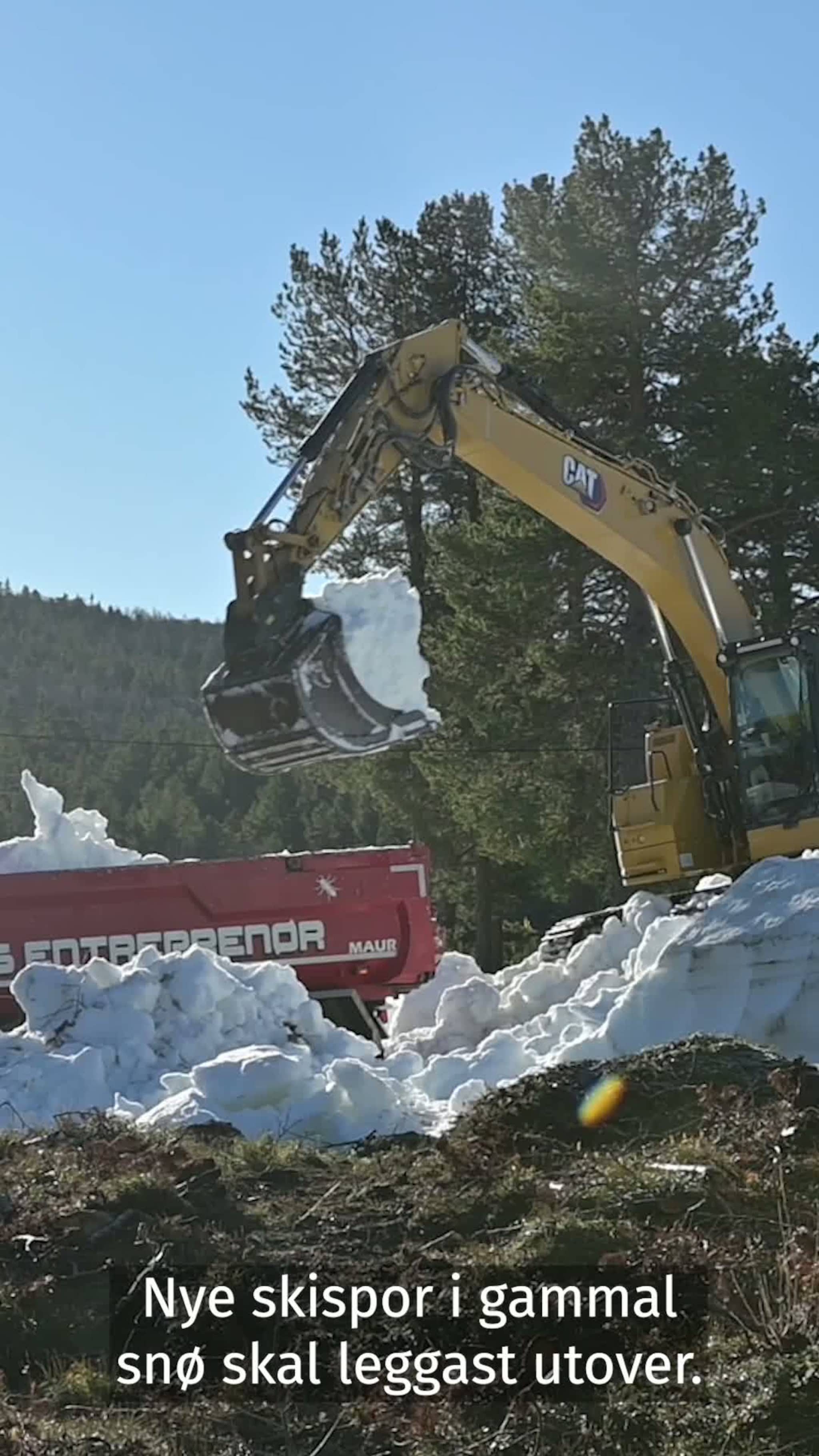 Skiløype på Geilo