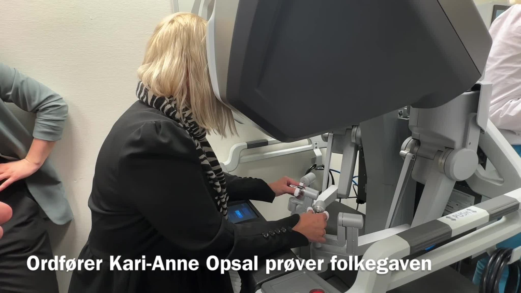 Det første møtet med operasjonsroboten