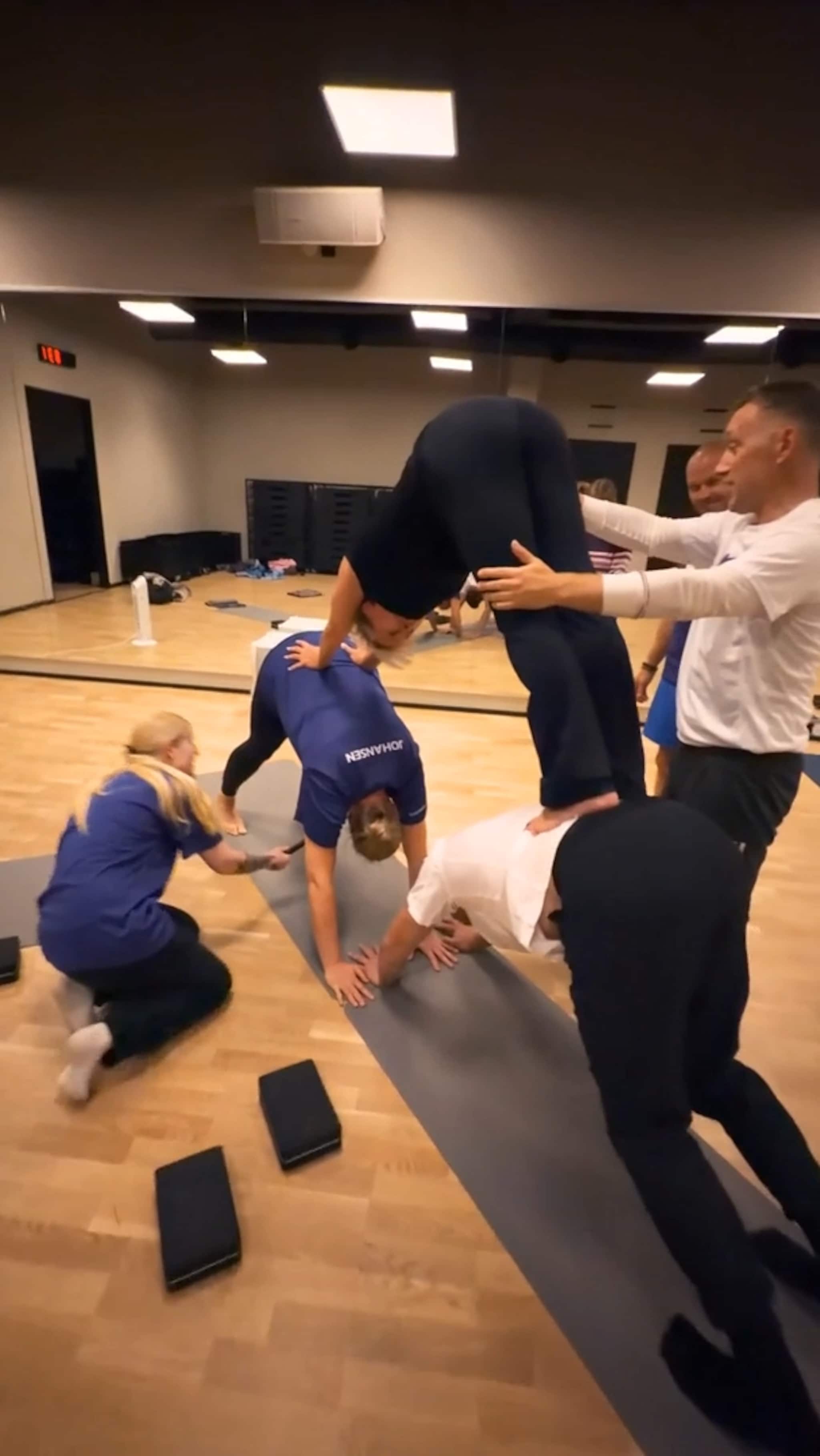 12 ukers råskap: Yoga-overraskelse