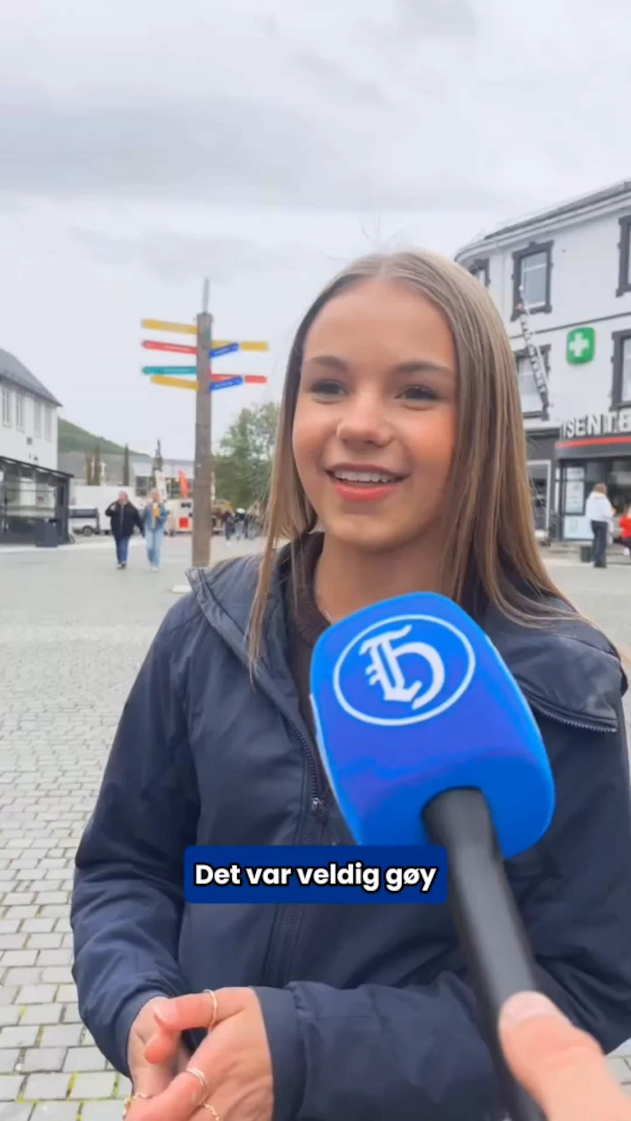 Noe litt uvanlig skjedde i sentrum