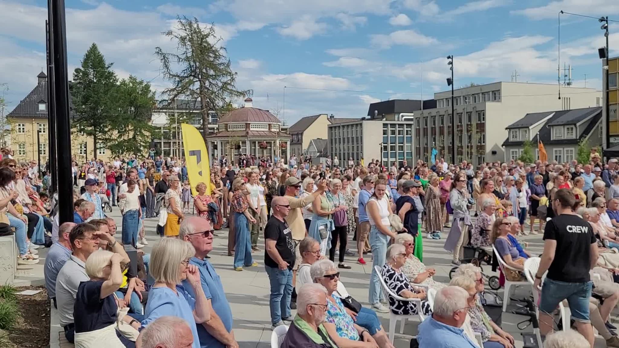 Her synger folkekoret Sang til byen
