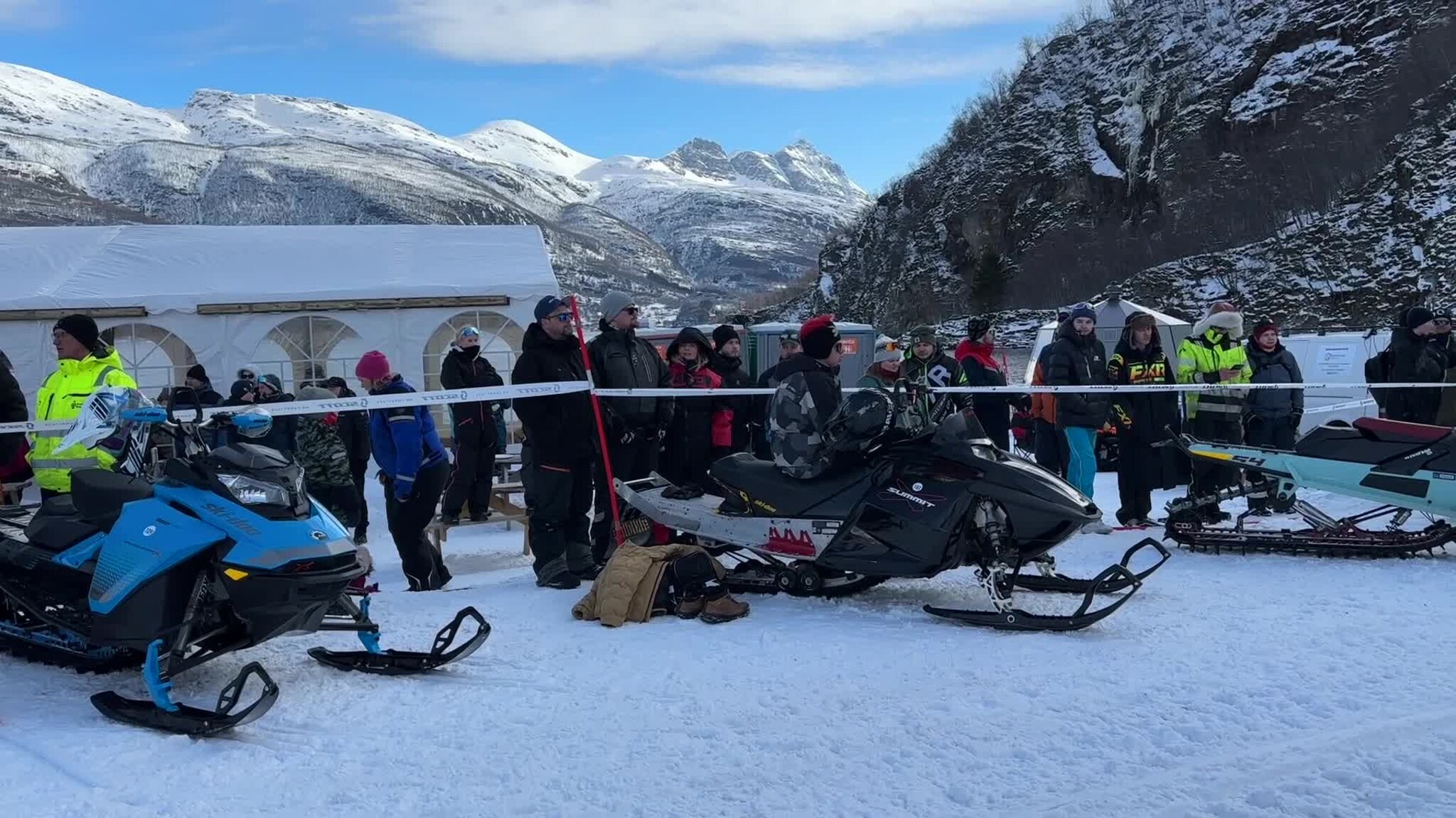 Skuterdebutant i Grovfjord