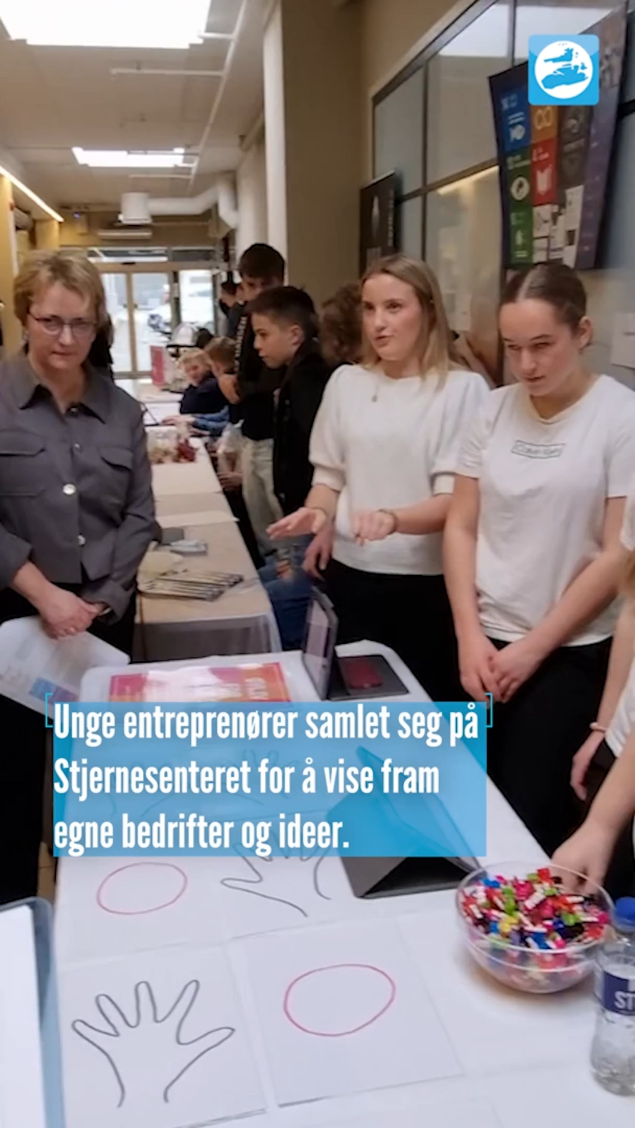 Unge entreprenører på Stjernesenteret