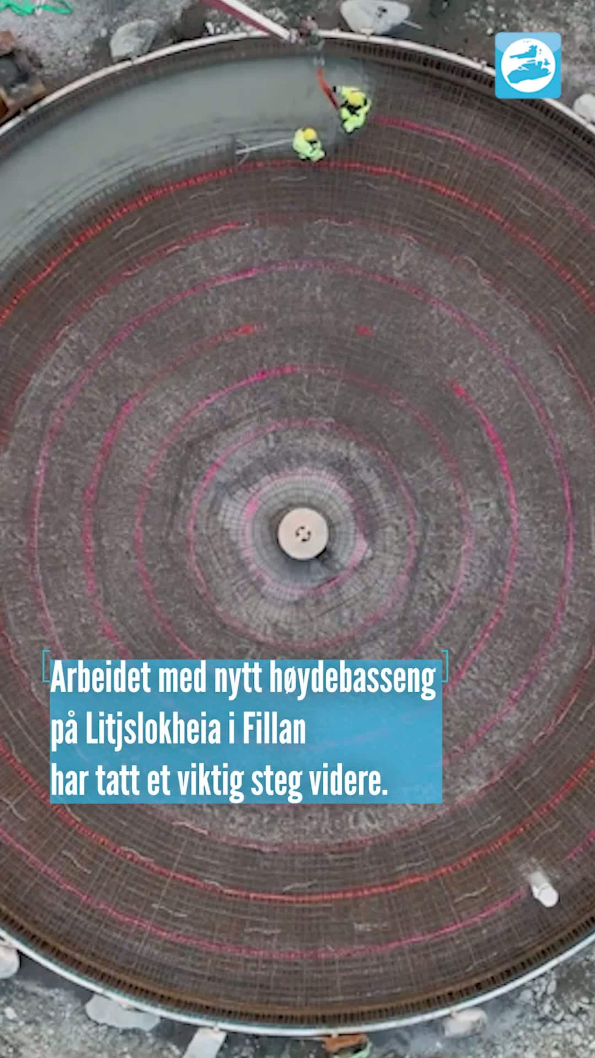 Høydebasseng på Litjslokheia