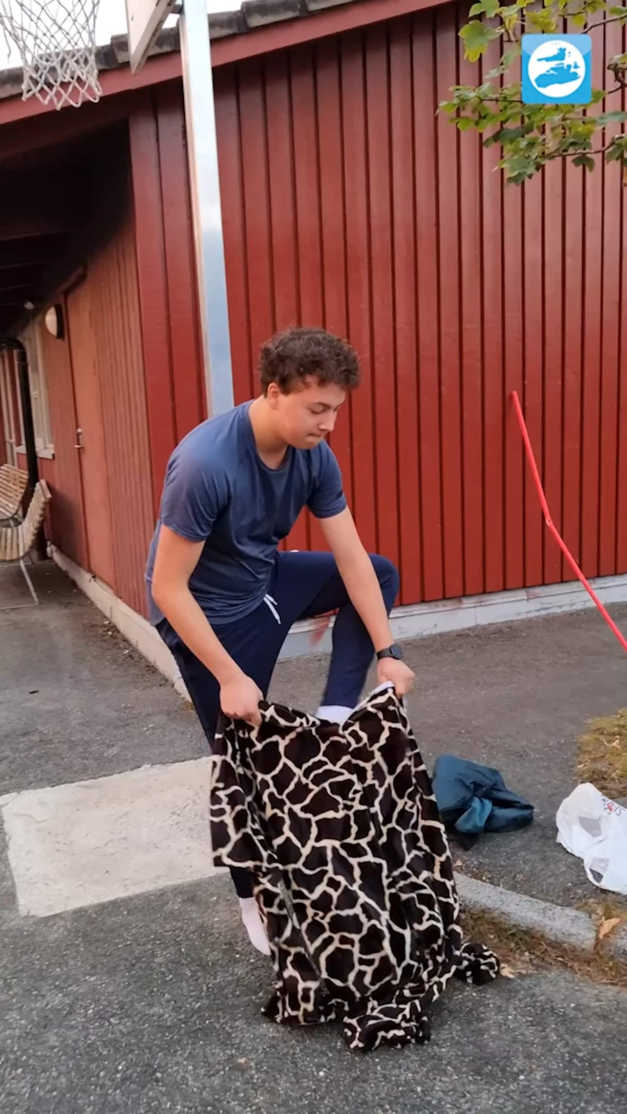 Rundt 130 elever samlet seg til årets  MOT-jogg