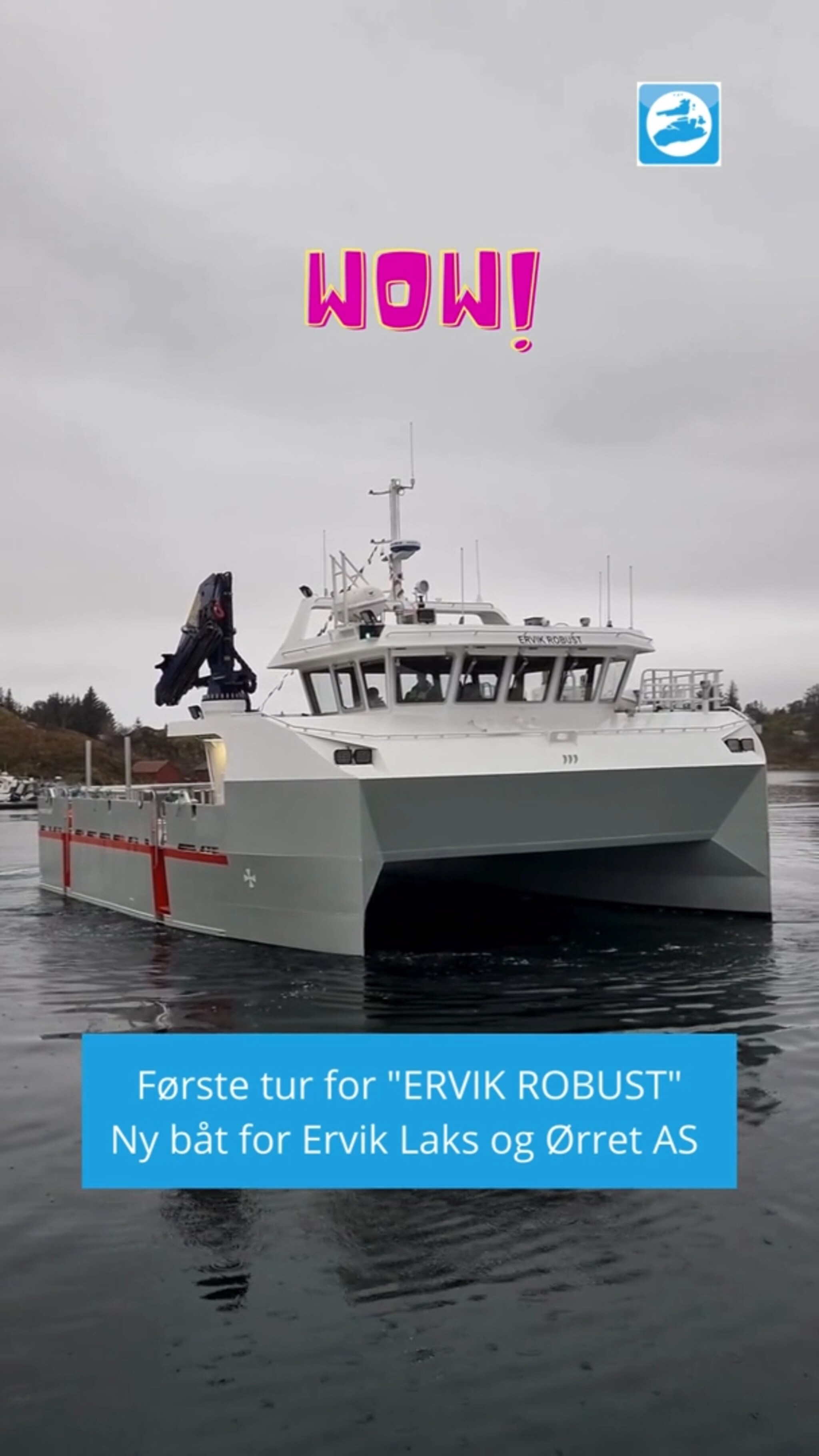 Første tur for ERVIK ROBUST